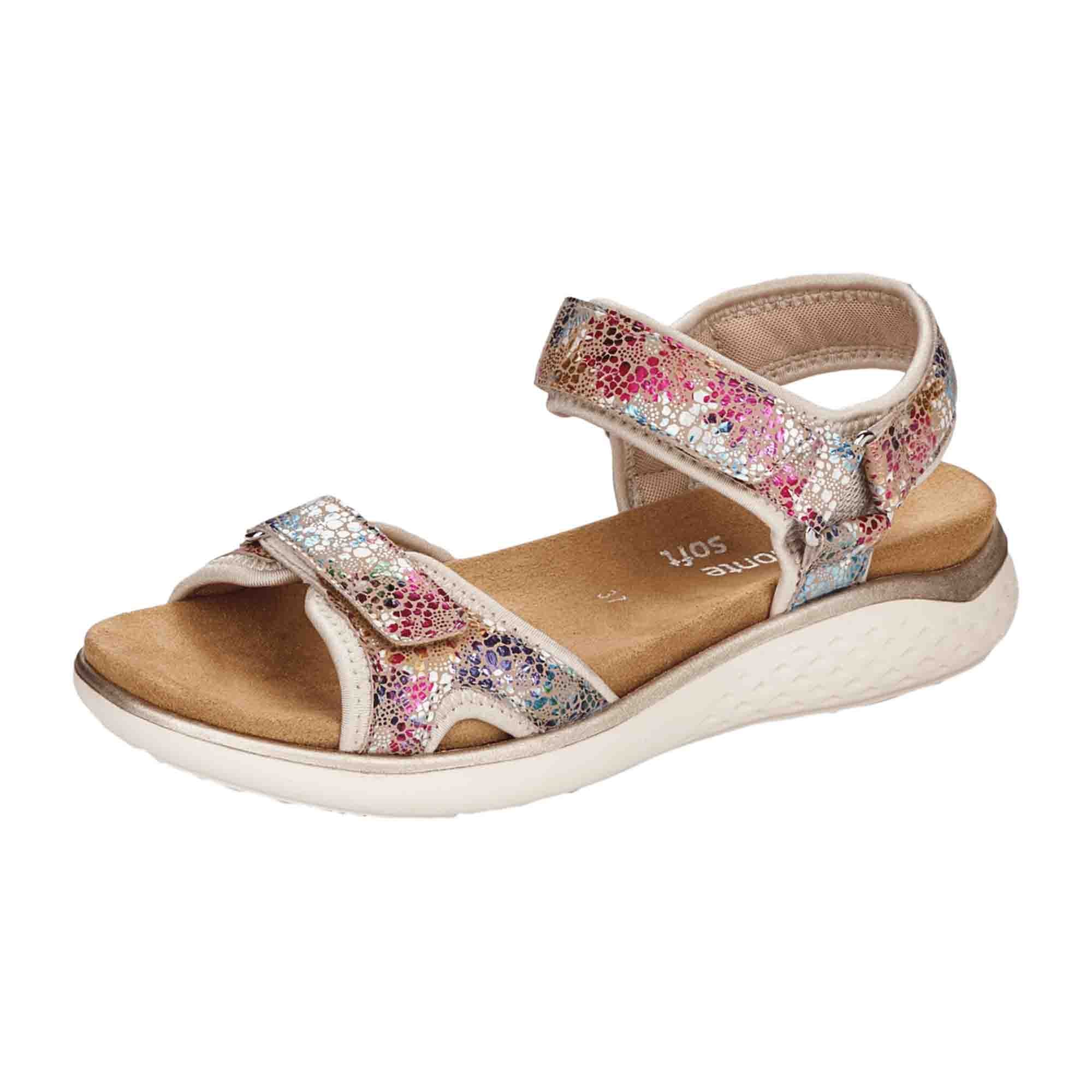 Remonte Women's Colorful Sandals Comfortable Summer Shoes Textile Lining