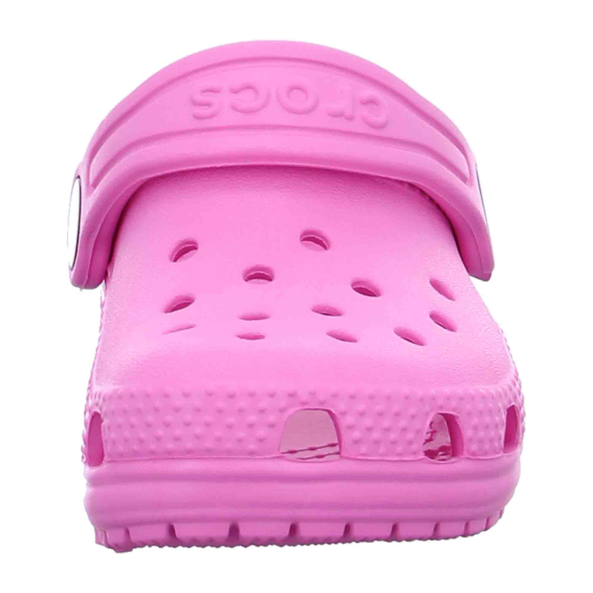 Crocs Kids' Pink Clogs for Girls - Lightweight & Comfortable