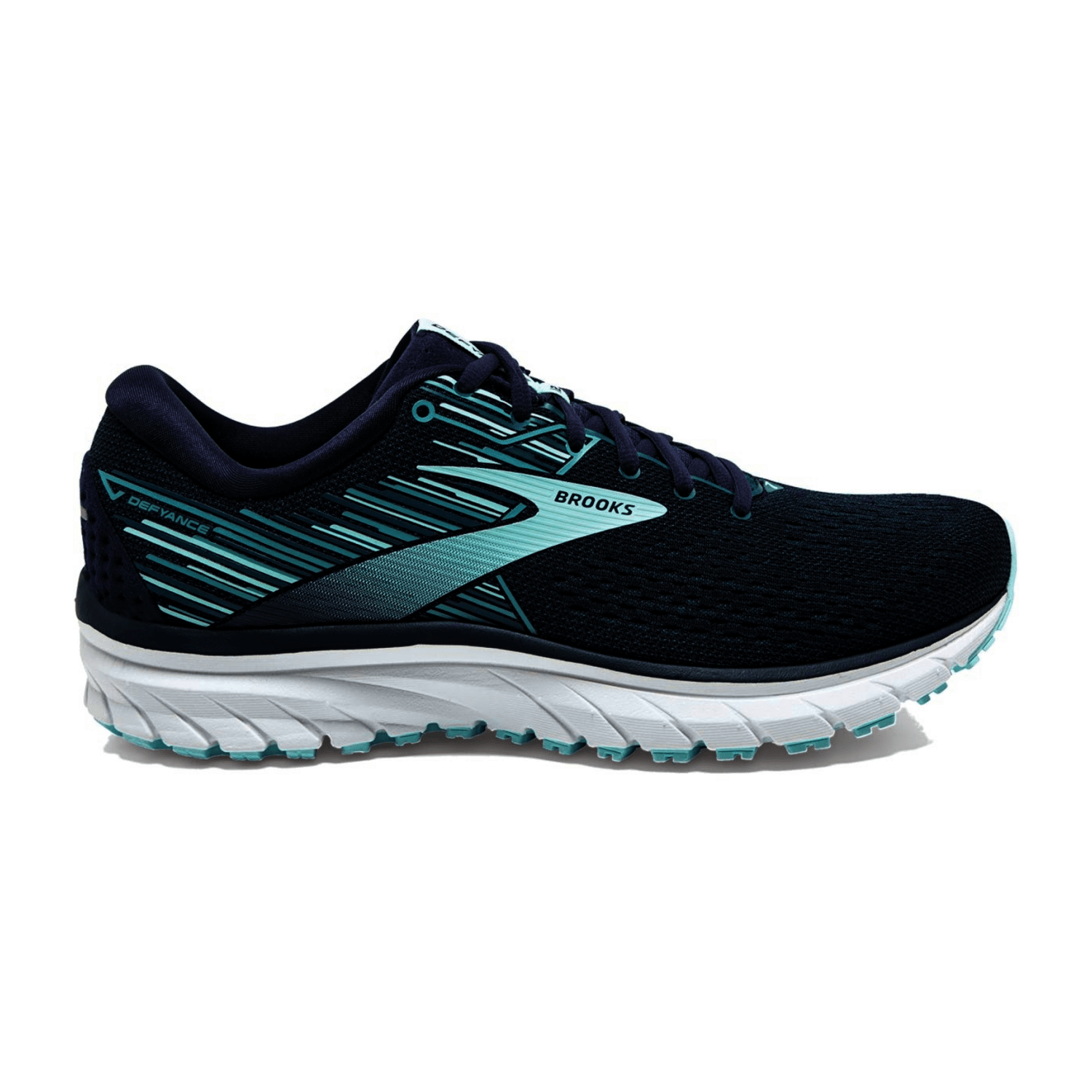 Brooks Defyance 12 Women's Running Shoes Lace-Up Peacoat Blue Light