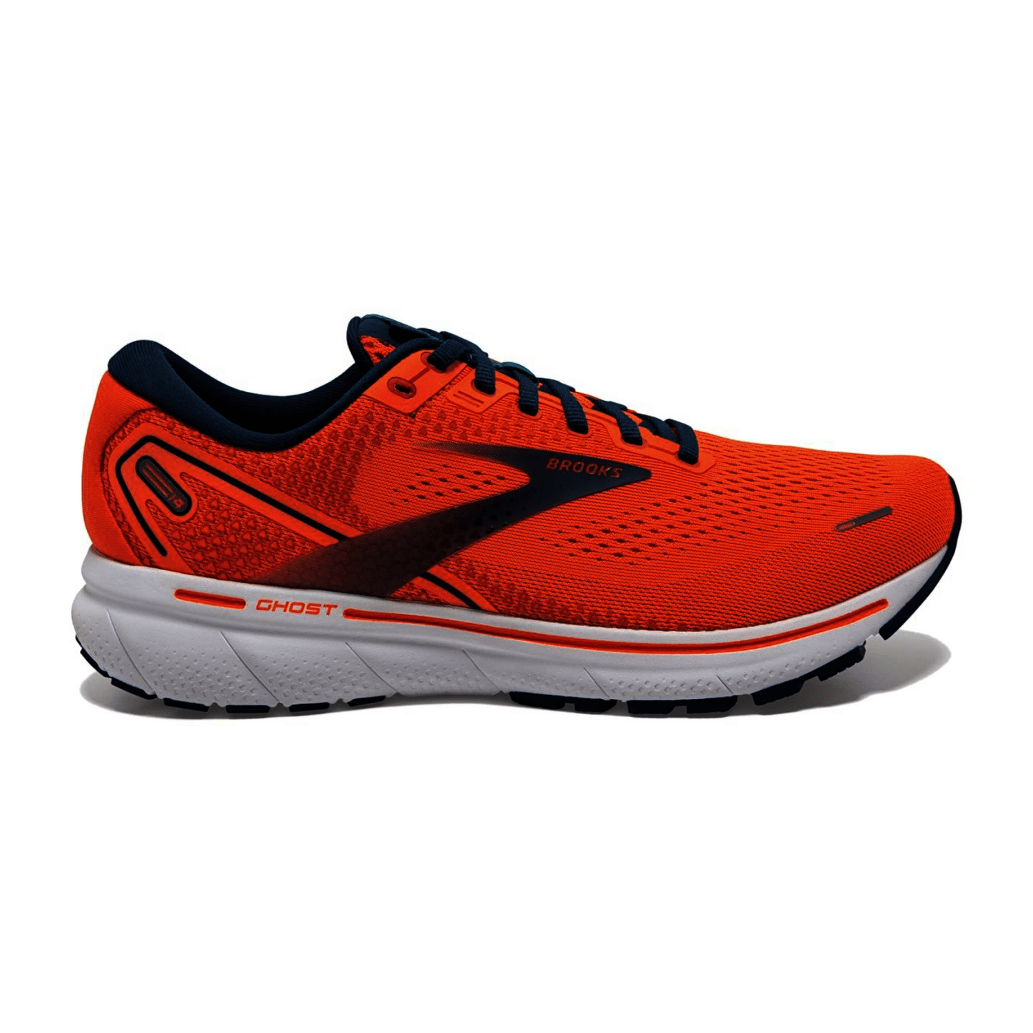 Brooks Ghost 14 Men Running Shoes Orange