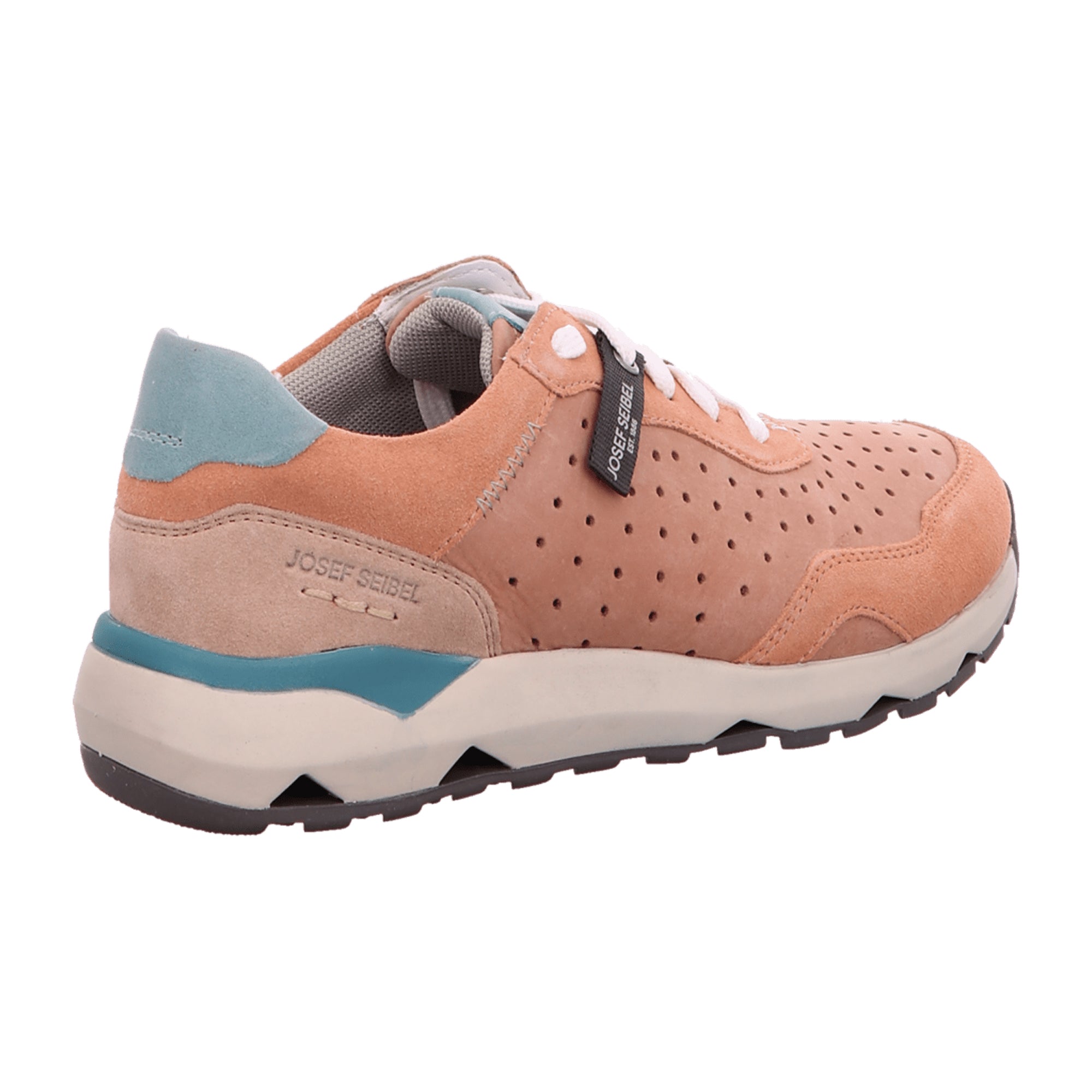 Josef Seibel Comfort Lace-Up Shoes for Women in Coral