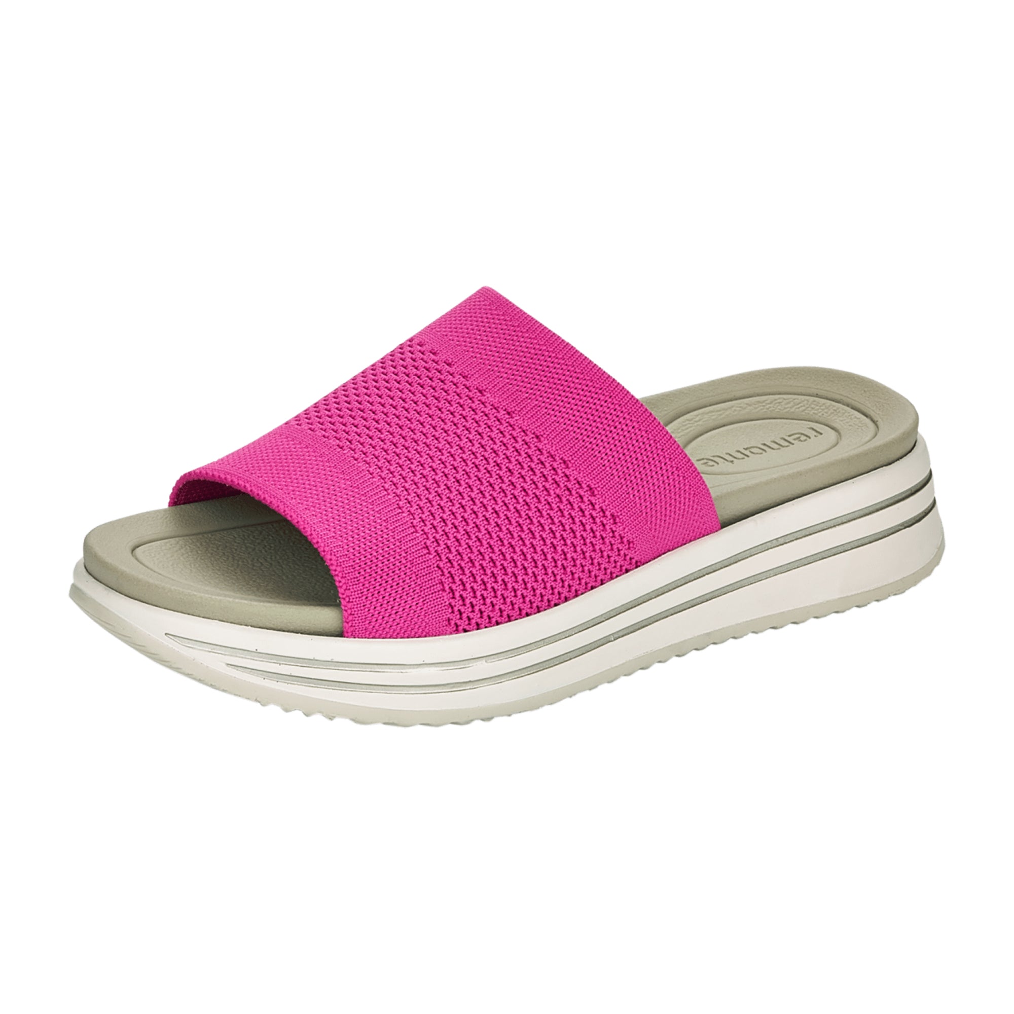 Remonte Women's Pink Sandals Slip-On Lightweight Comfortable Summer Shoes