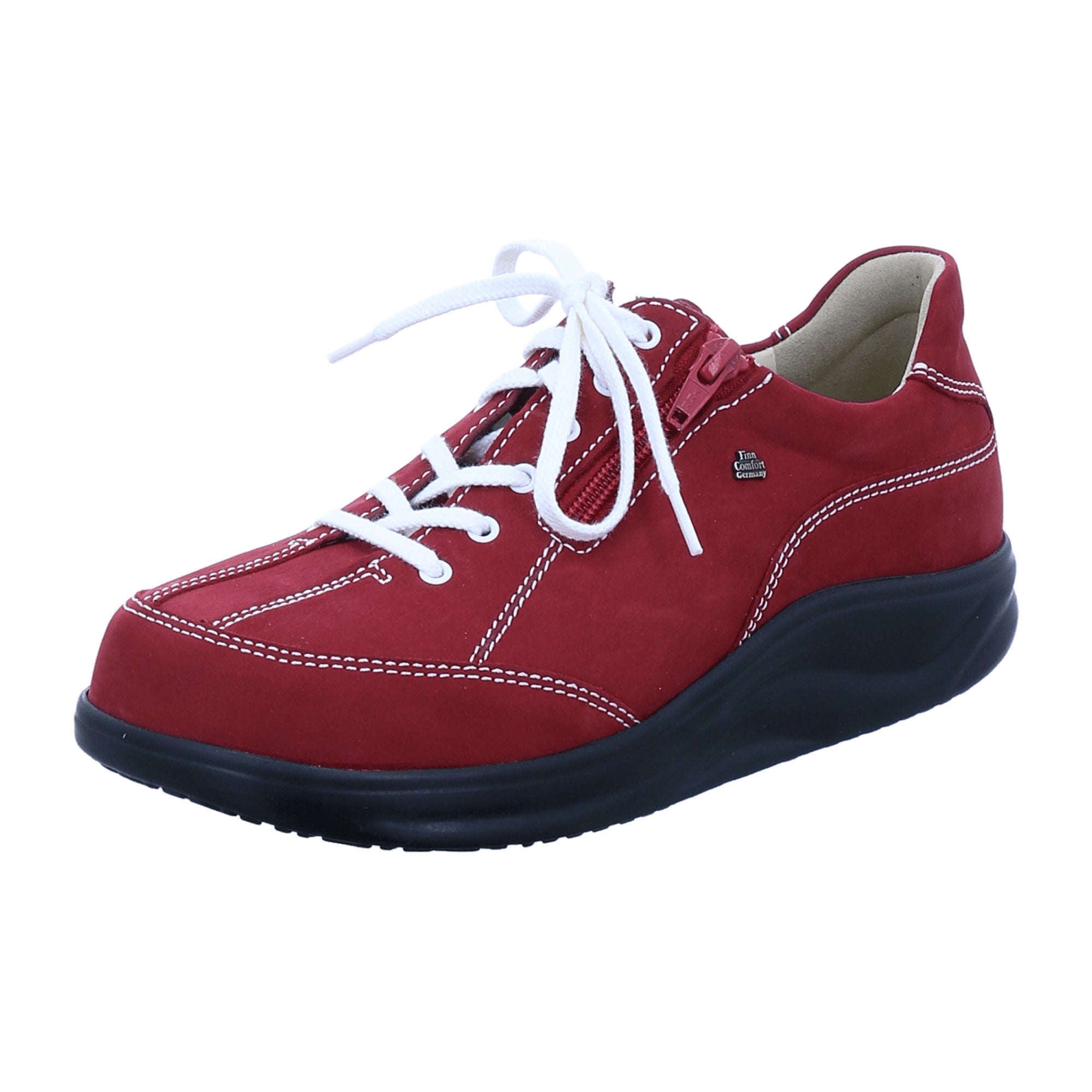 Finn Comfort Otaru Women's Red Comfort Shoes - Stylish & Durable