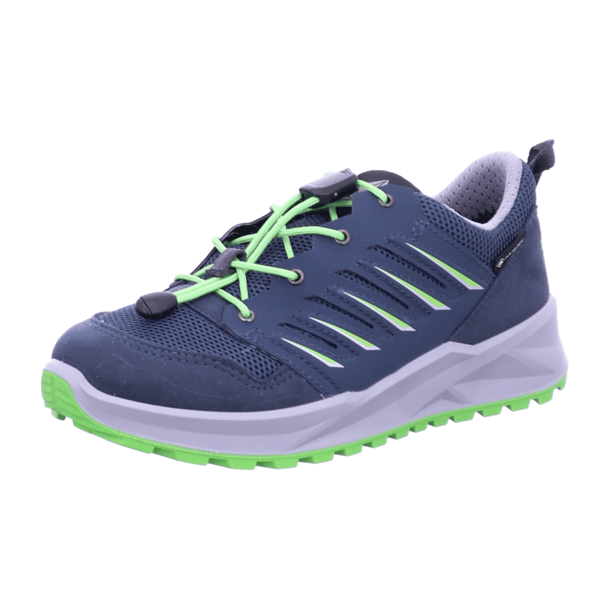 LOWA Axos GTX LO Junior Kids Trekking Shoes - Breathable Blue Green