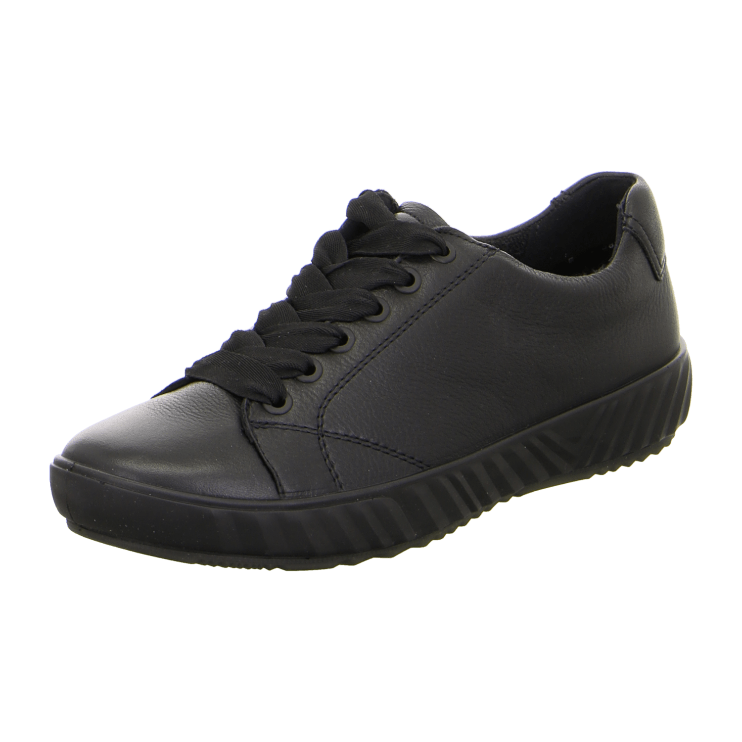 ARA AVIO AVIO Women's Leather Slip-On Sneakers in Black