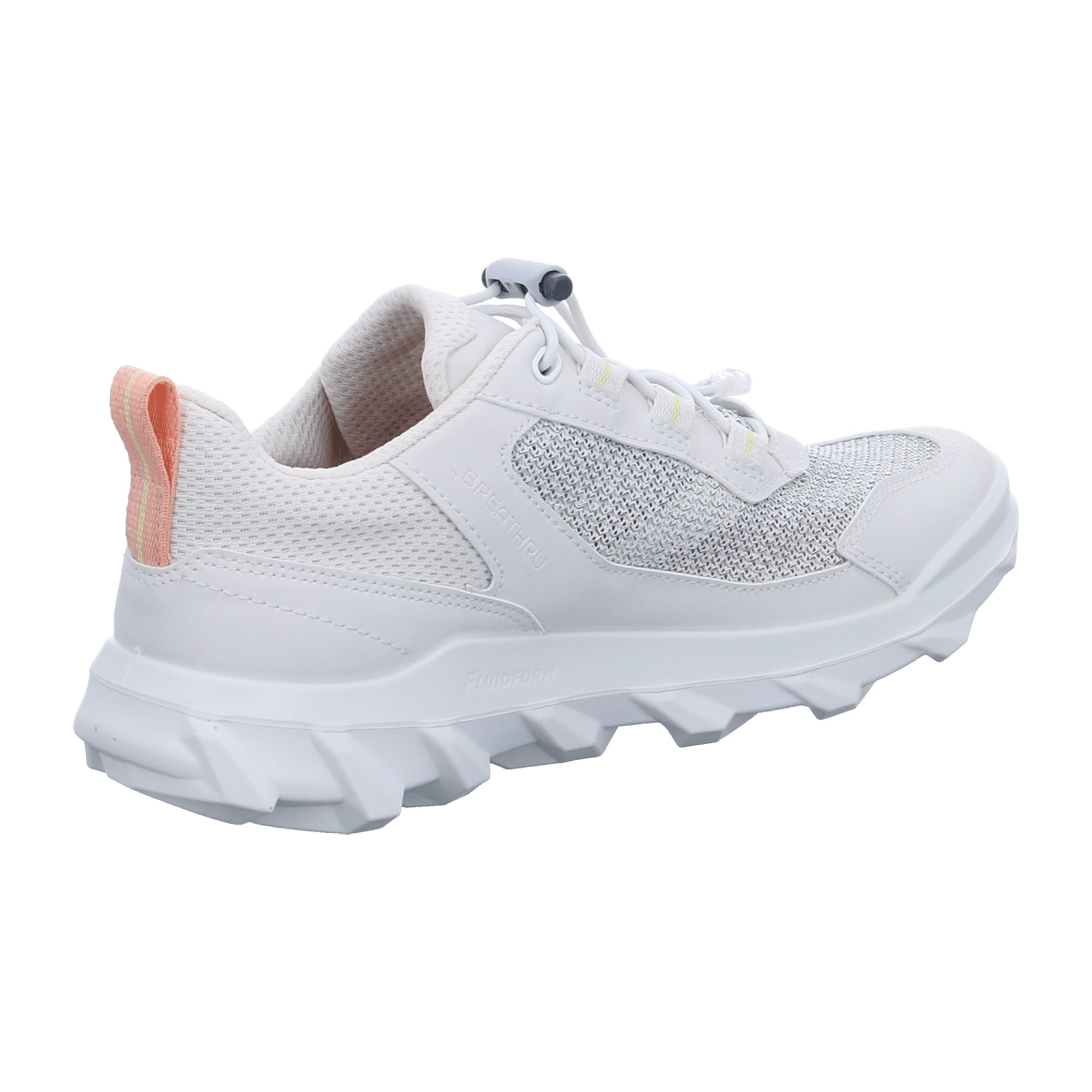 ECCO MX W Women's Slip-On Sneakers, Casual White Loafers for Daily Comfort