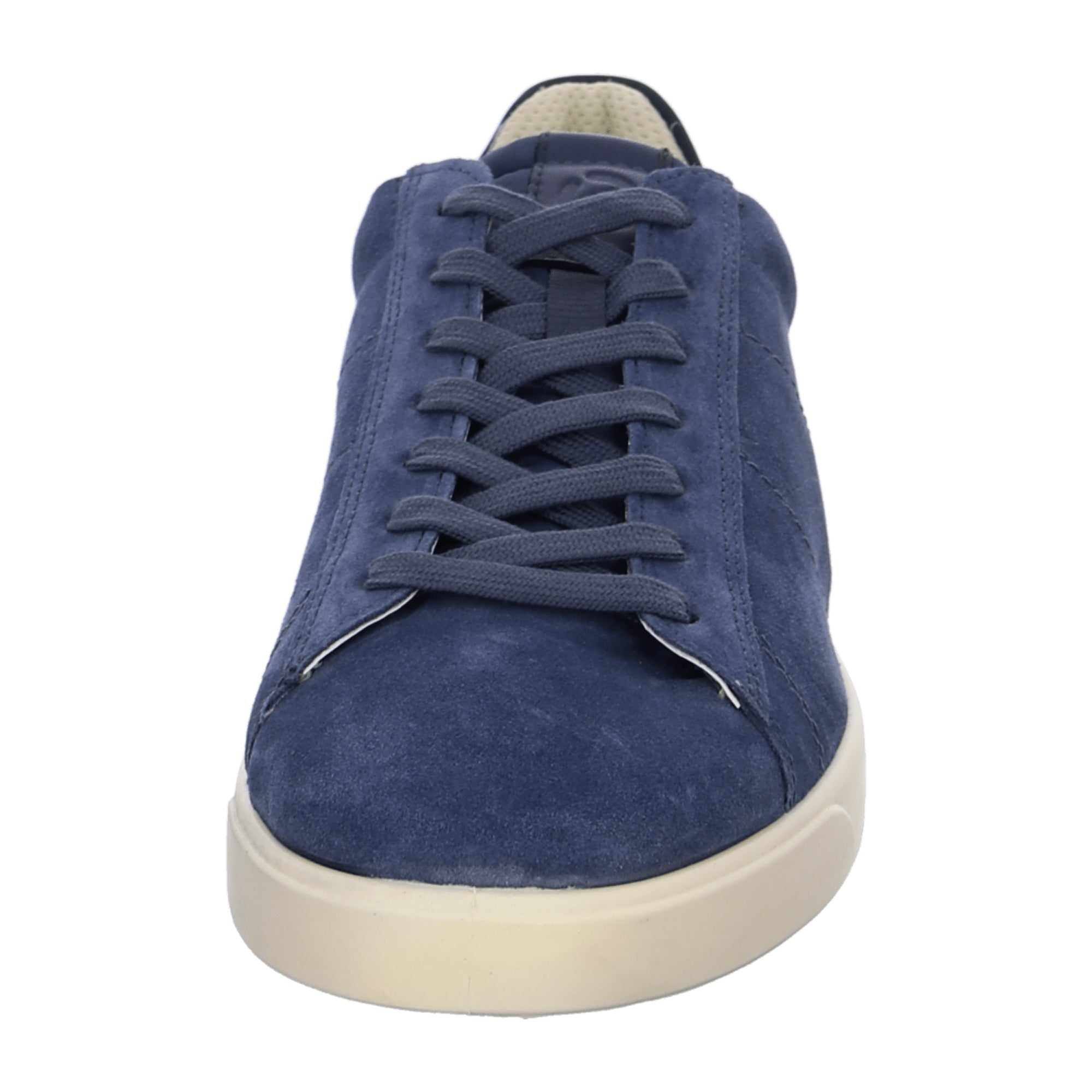 Ecco 521304 Men's Stylish Blue Leather Shoes - Comfort & Durability