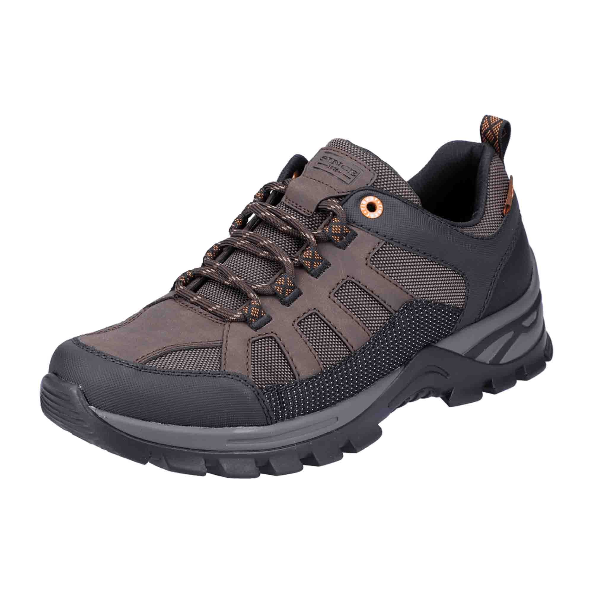 Rieker HWK Men's Brown Boots B6810 Comfortable Water-Resistant Everyday Shoes