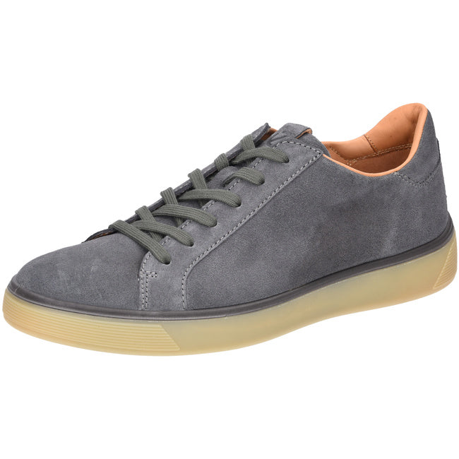 Ecco comfortable lace-up shoes for men Gray - Bartel-Shop