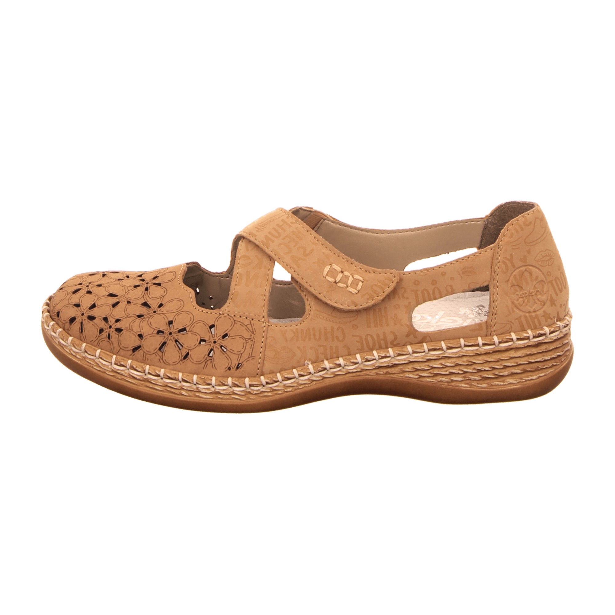 Rieker Comfortable Brown Slippers for Women Stylish and Versatile Footwear