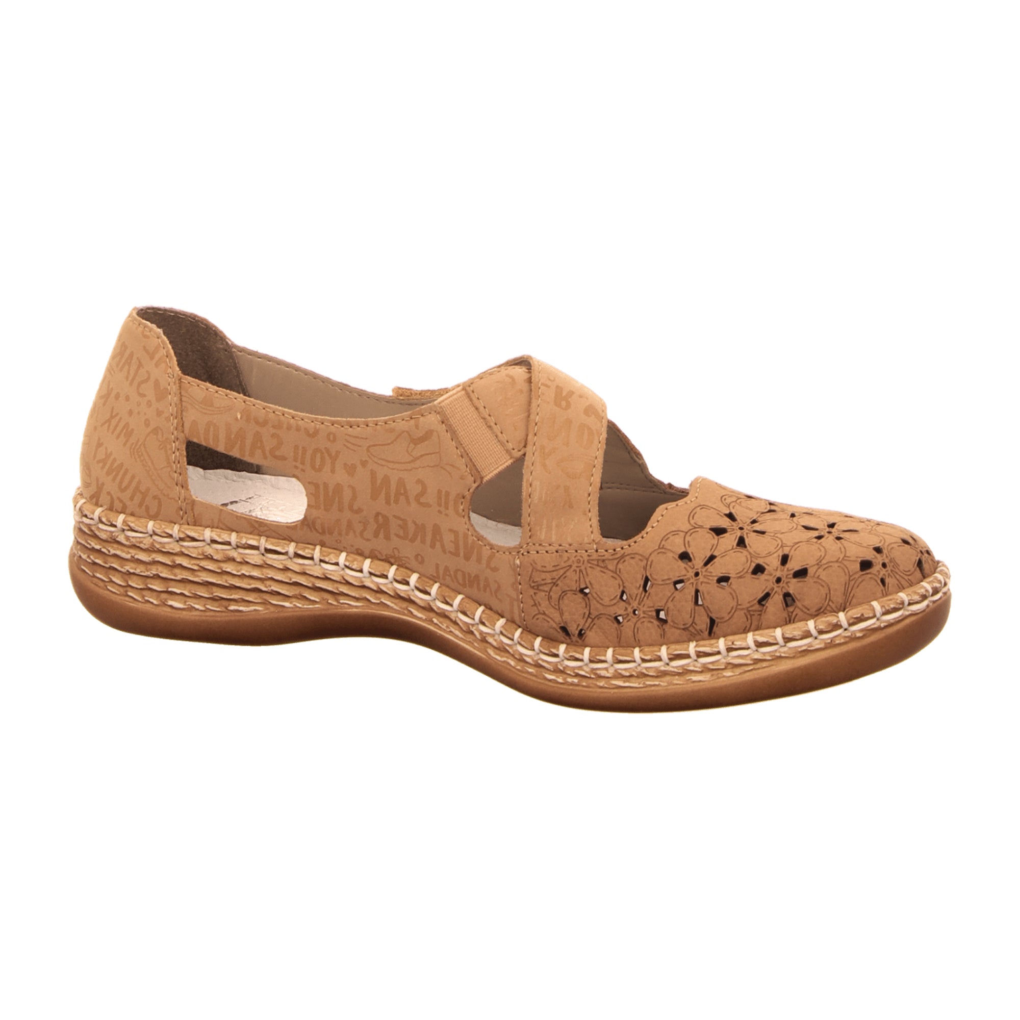 Rieker Comfortable Brown Slippers for Women Stylish and Versatile Footwear