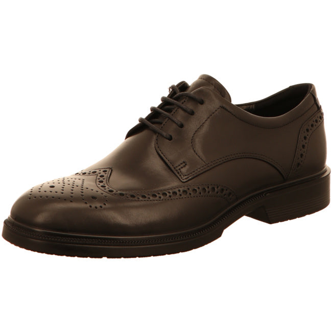 Ecco business lace-up shoes for men black - Bartel-Shop