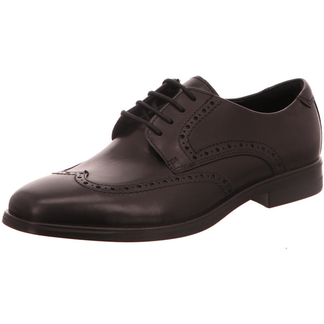 Ecco business lace-up shoes for men black - Bartel-Shop