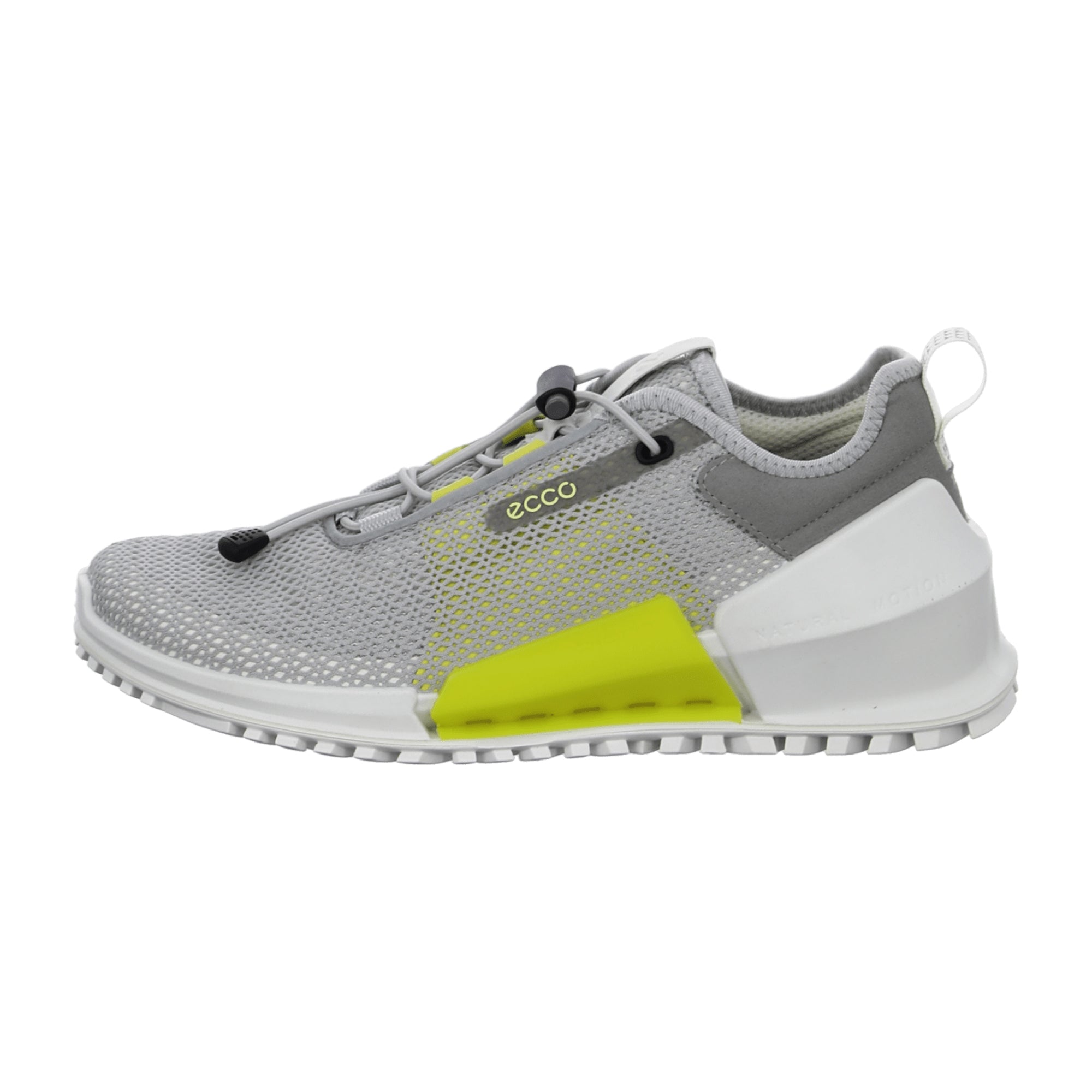 Ecco Biom Sport Women's Shoes - Grey and Yellow Durable Sneakers for Active Lifestyles