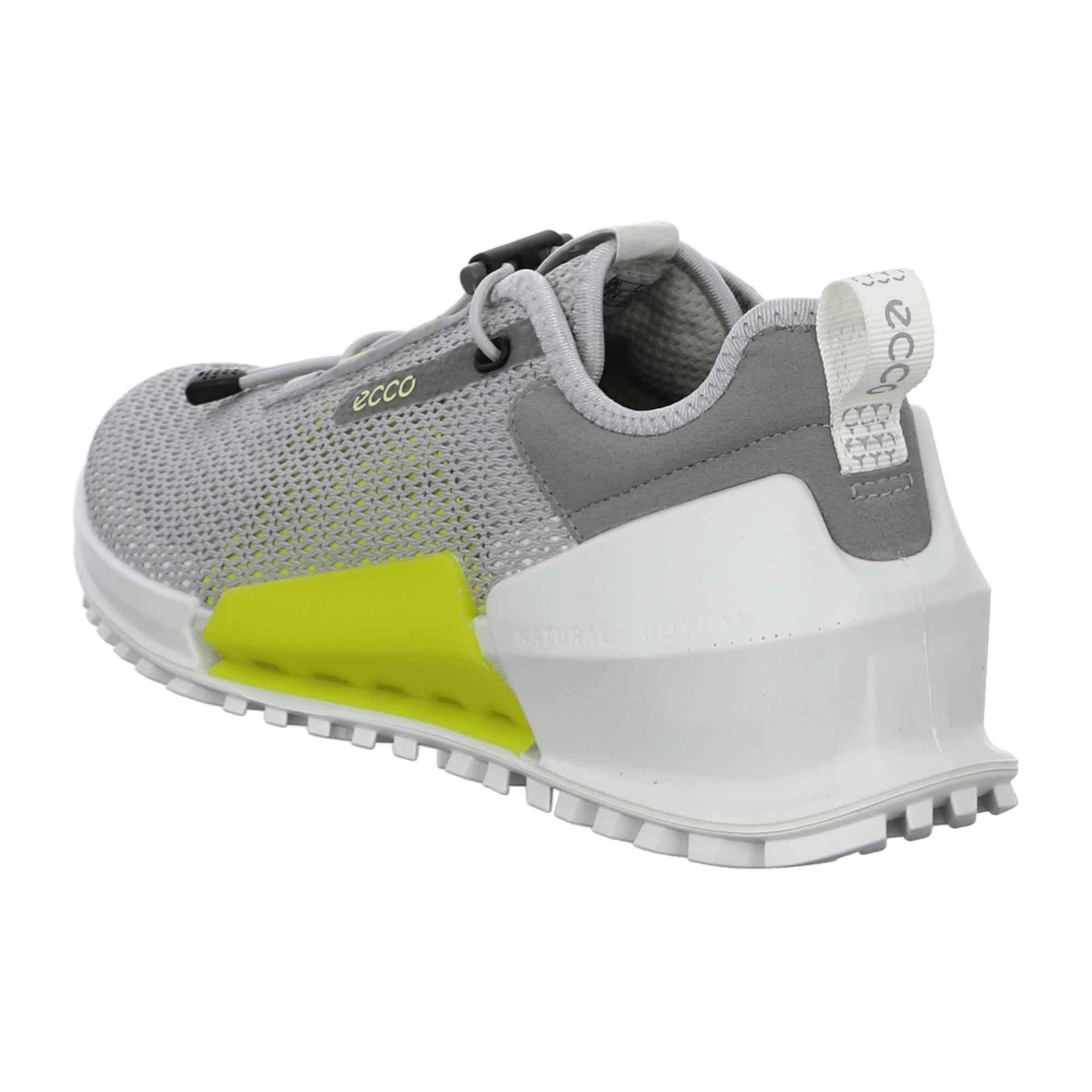 Ecco Biom Sport Women's Shoes - Grey and Yellow Durable Sneakers for Active Lifestyles