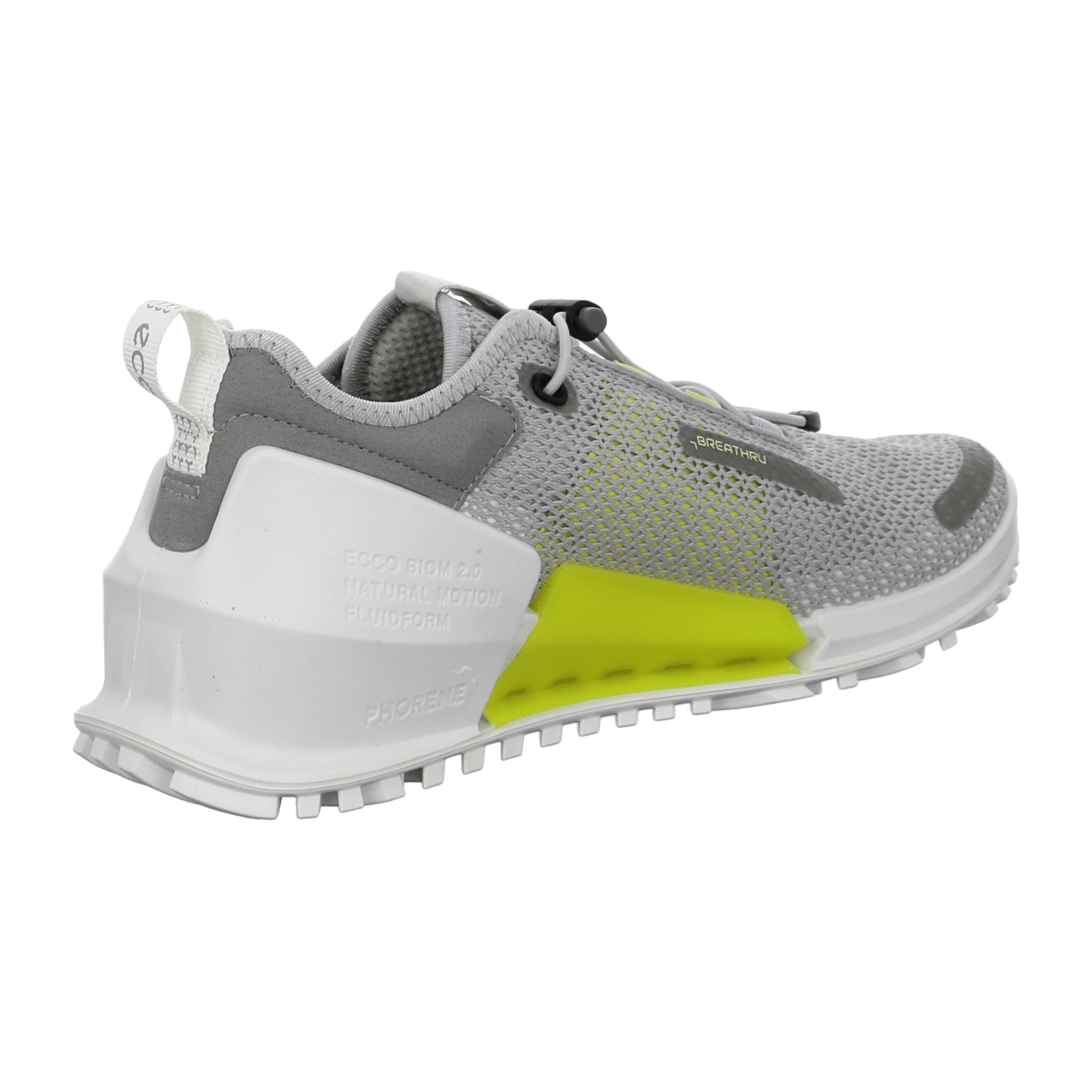 Ecco Biom Sport Women's Shoes - Grey and Yellow Durable Sneakers for Active Lifestyles