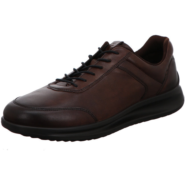 Ecco comfortable lace-up shoes for men brown - Bartel-Shop