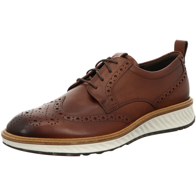 Ecco elegant lace-up shoes for men brown - Bartel-Shop