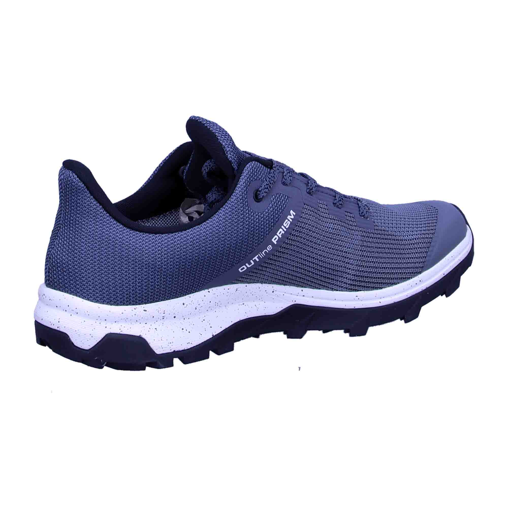 Salomon shoes OUTline Prism GTX StoWea/Wht for men, blue