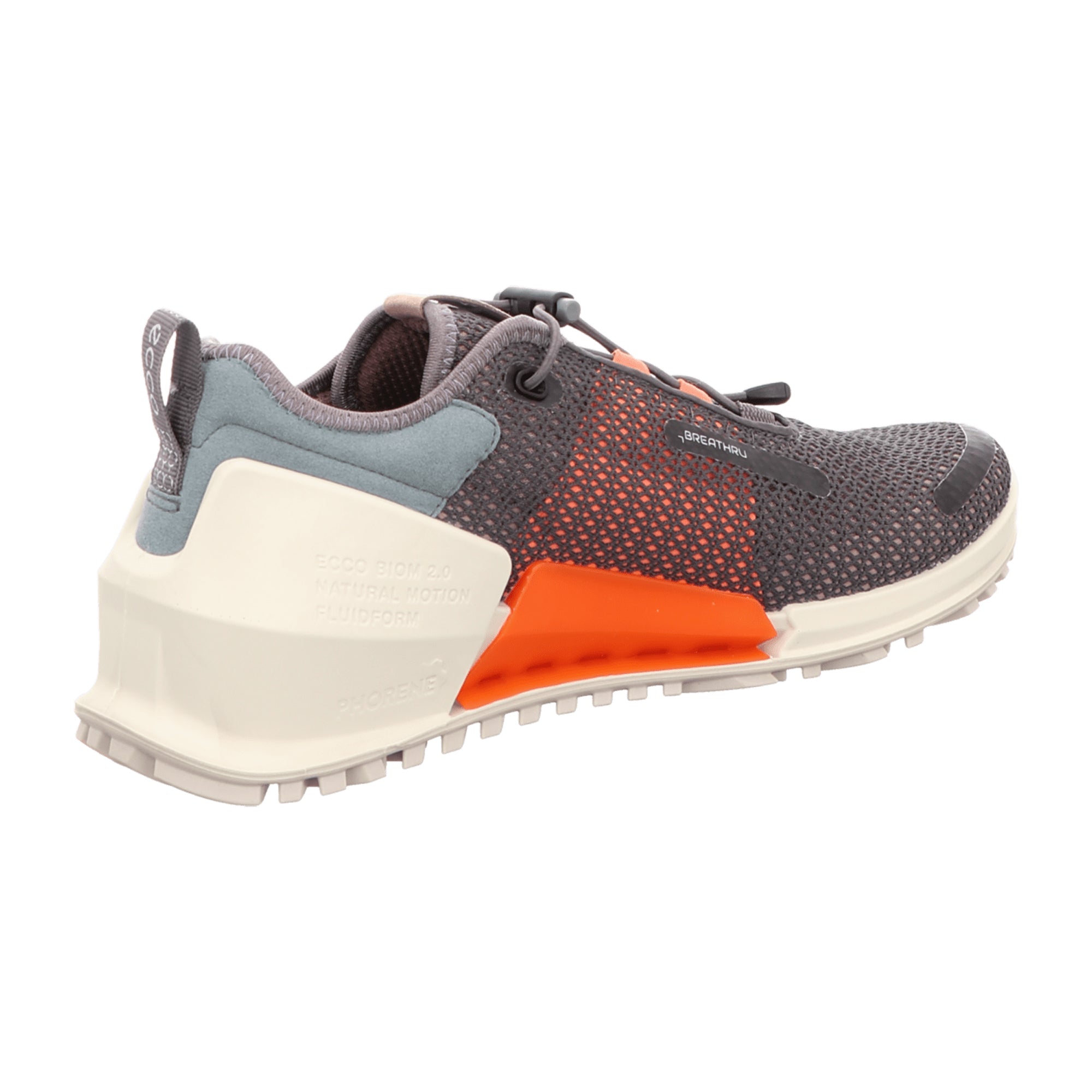 Ecco BIOM 2.0 W Low Breathru Women's Sneakers, Grey - Lightweight & Breathable
