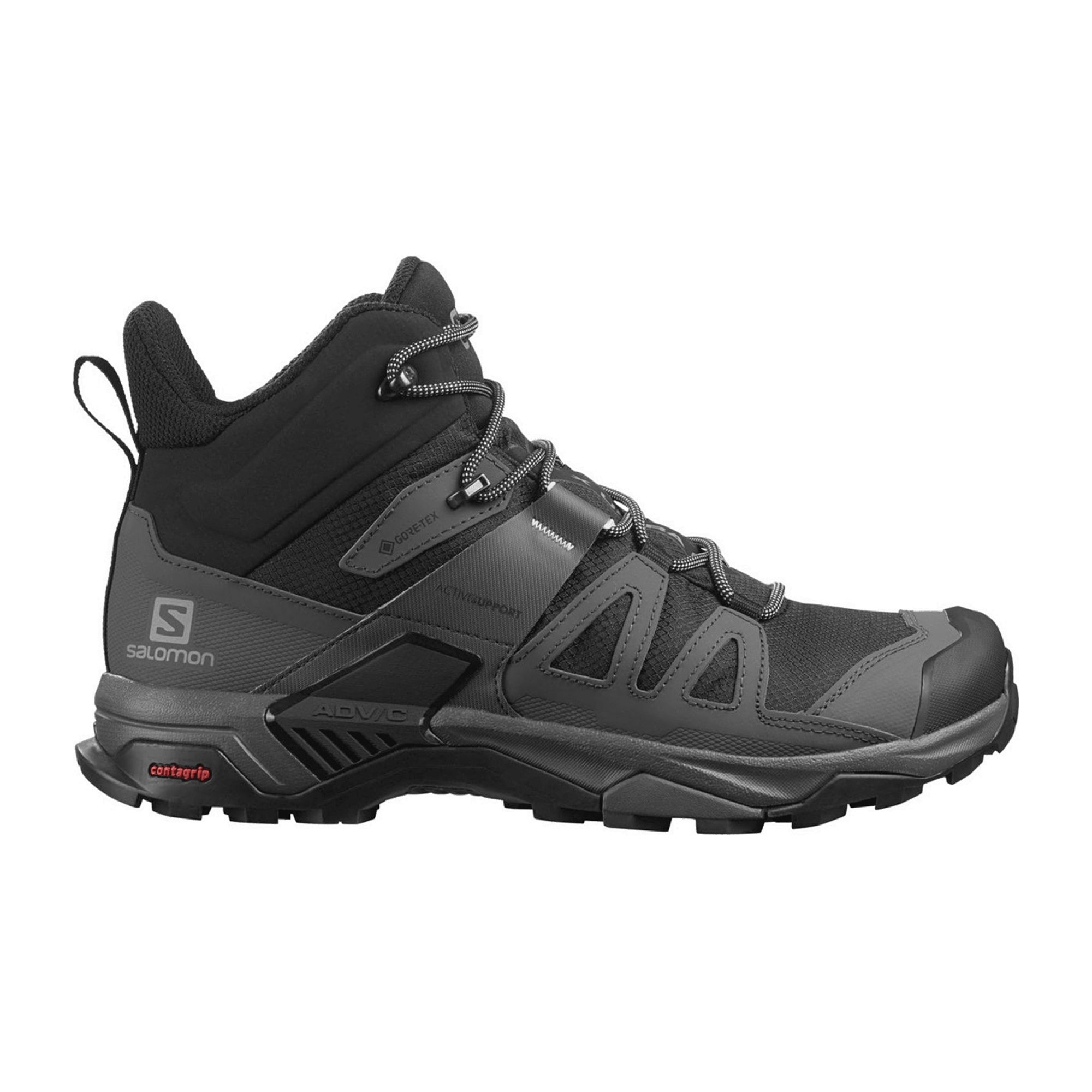 Salomon X ULTRA 4 MID GTX for men, black, shoes