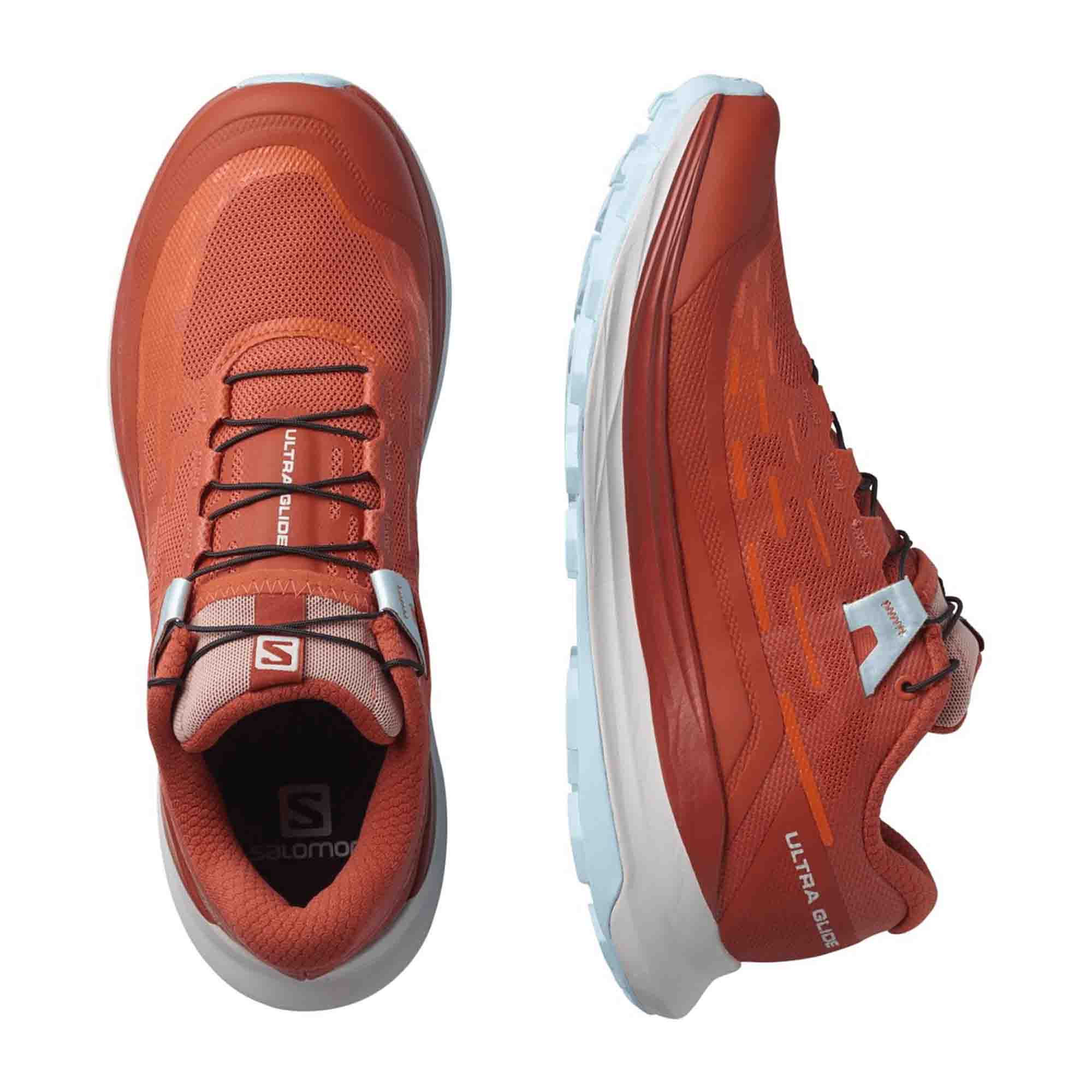 Salomon Ultra Glide for women, orange, shoes