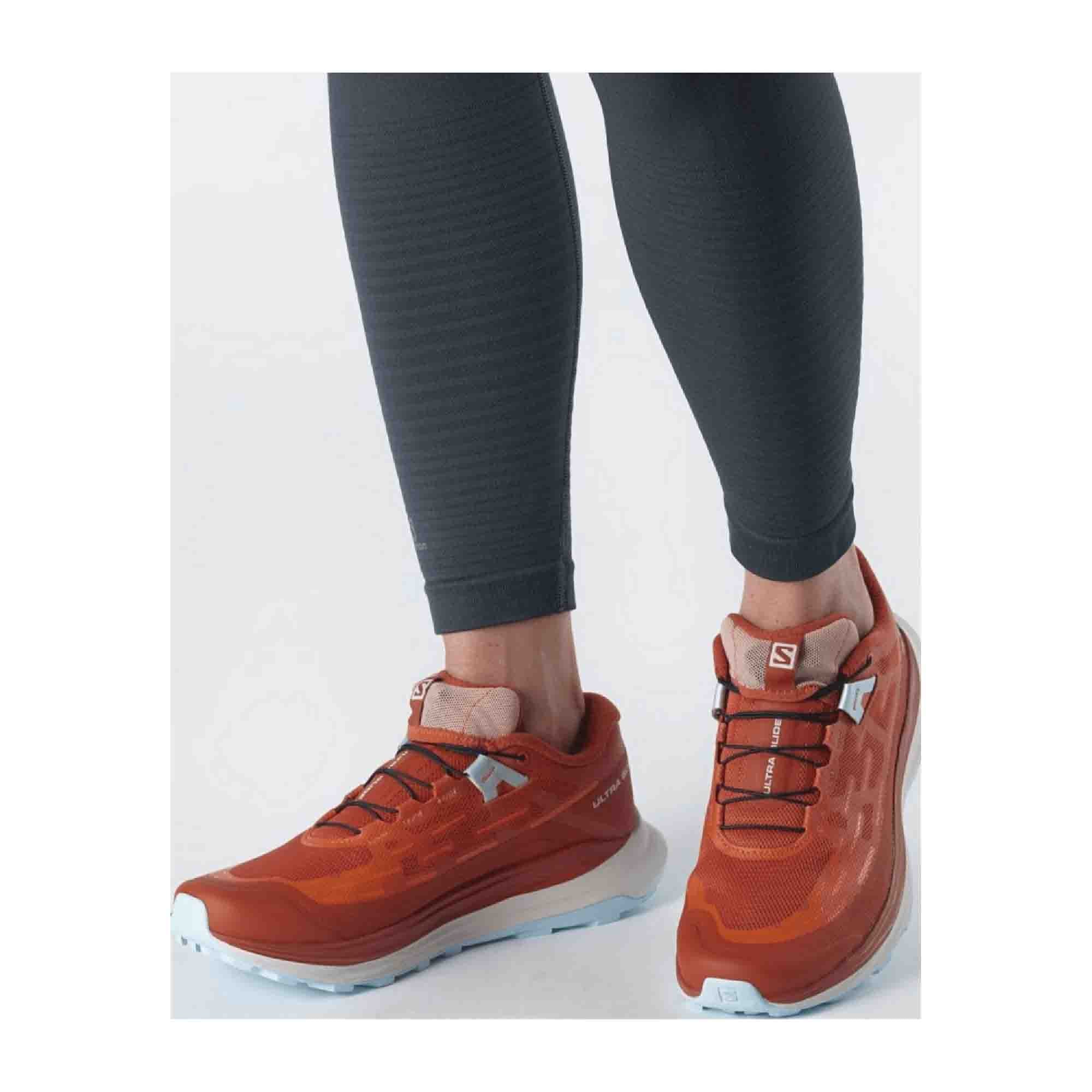 Salomon Ultra Glide for women, orange, shoes