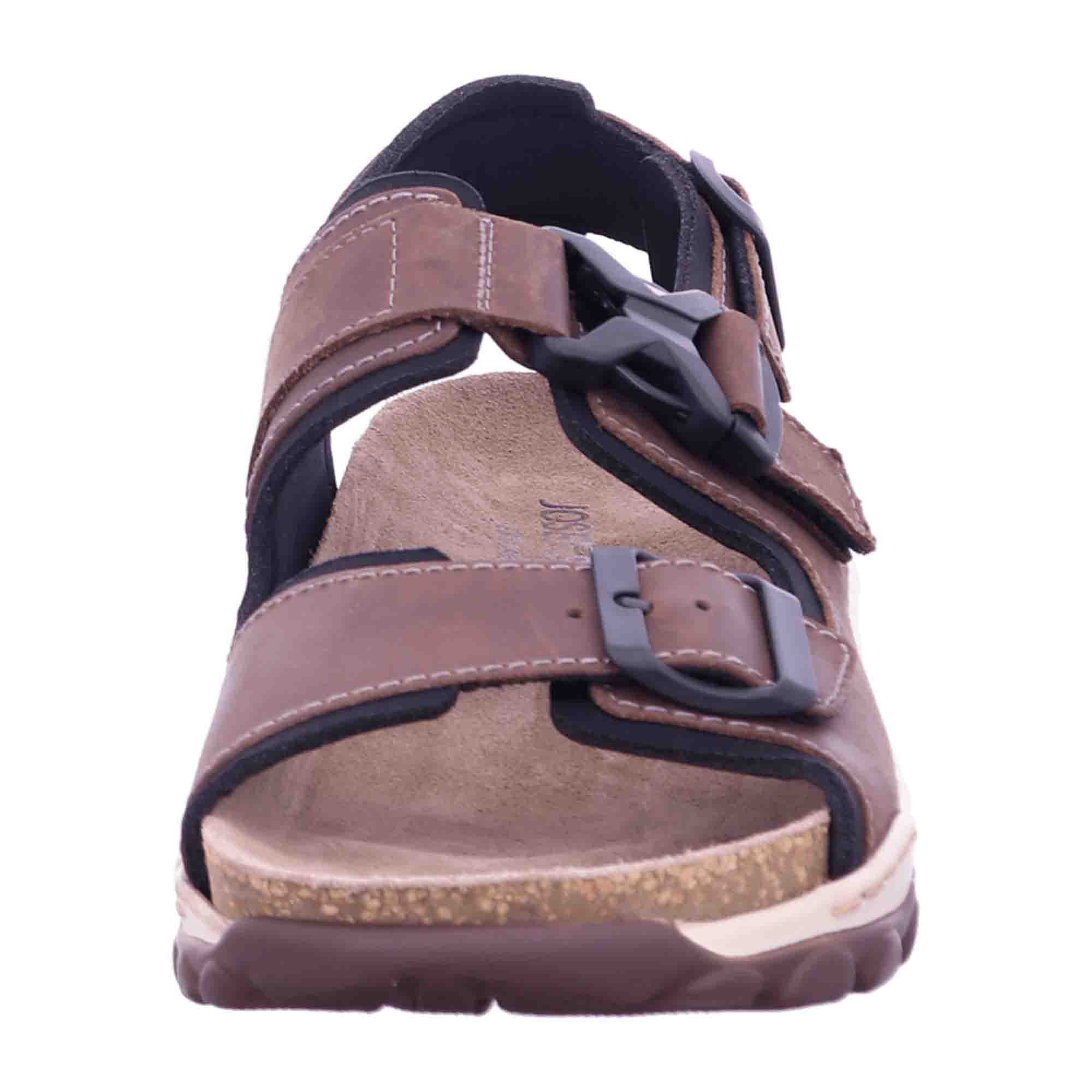 Josef Seibel Men's Brown Trekking Sandals - Bartel-Shop