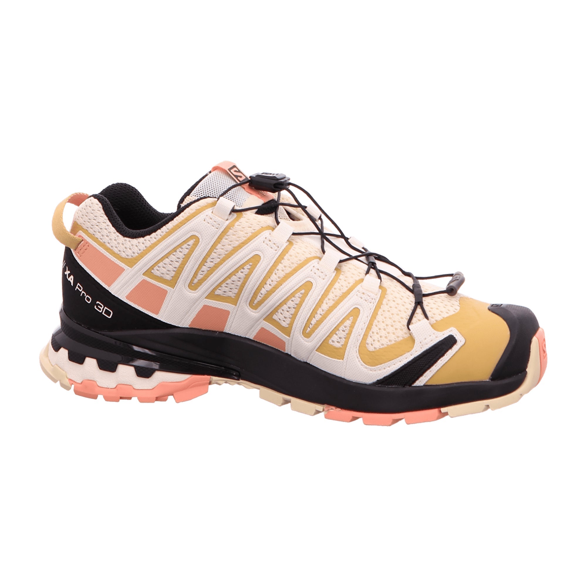 Salomon shoes XA PRO 3D v8 W Frozen D for women, beige - Bartel-Shop