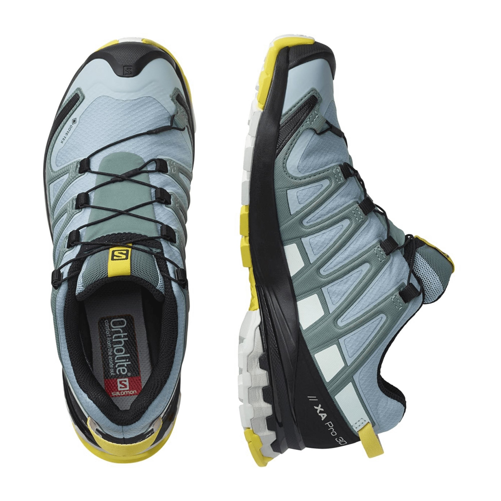 Salomon XA PRO 3D v8 GTX for women, blue, shoes