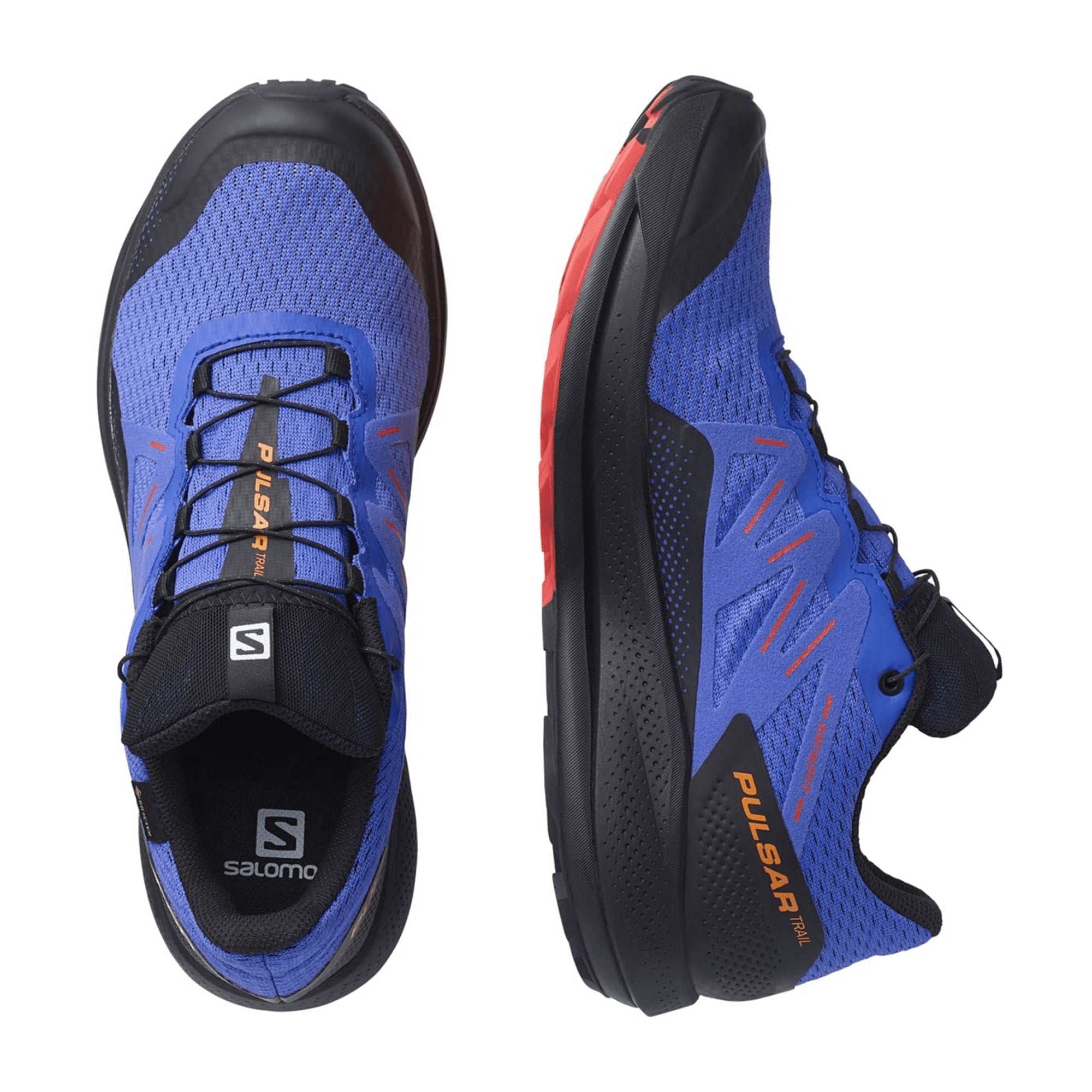 Salomon Pulsar Trail GTX for men, blue, shoes
