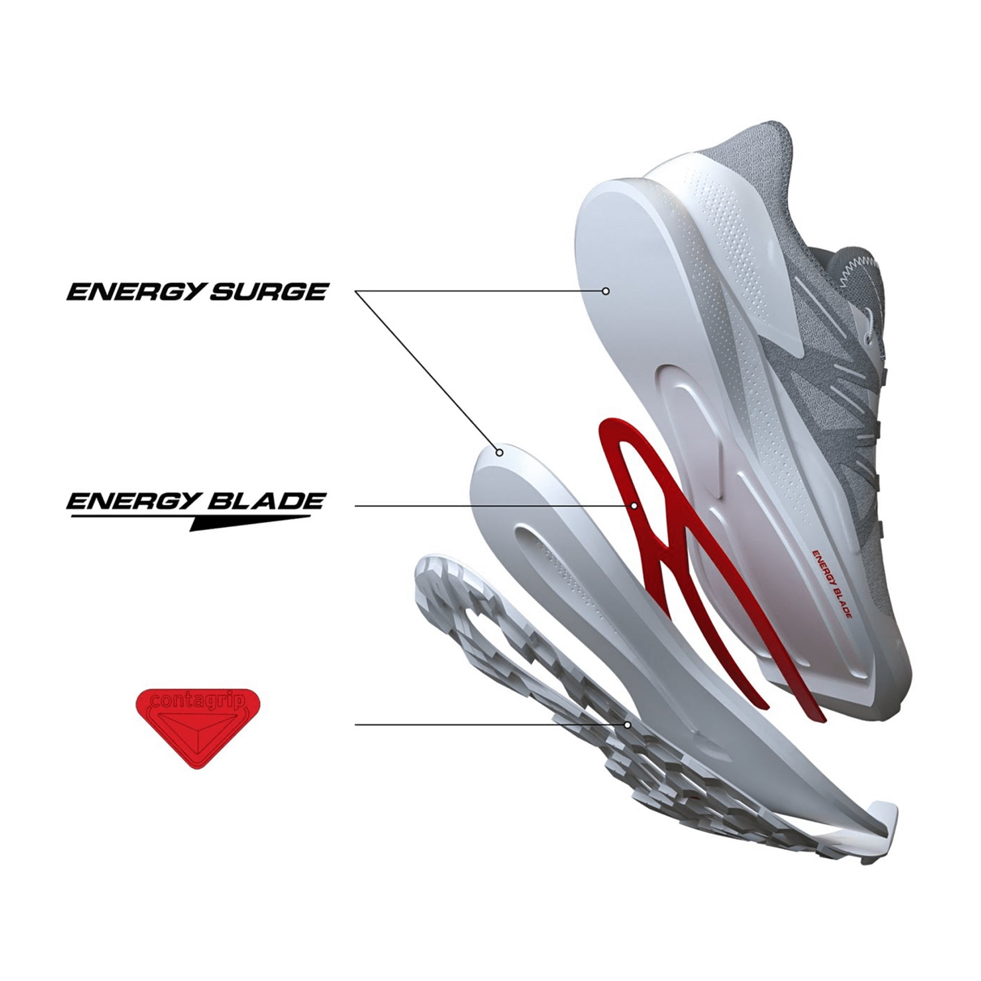 Salomon Pulsar Trail GTX for men, blue, shoes