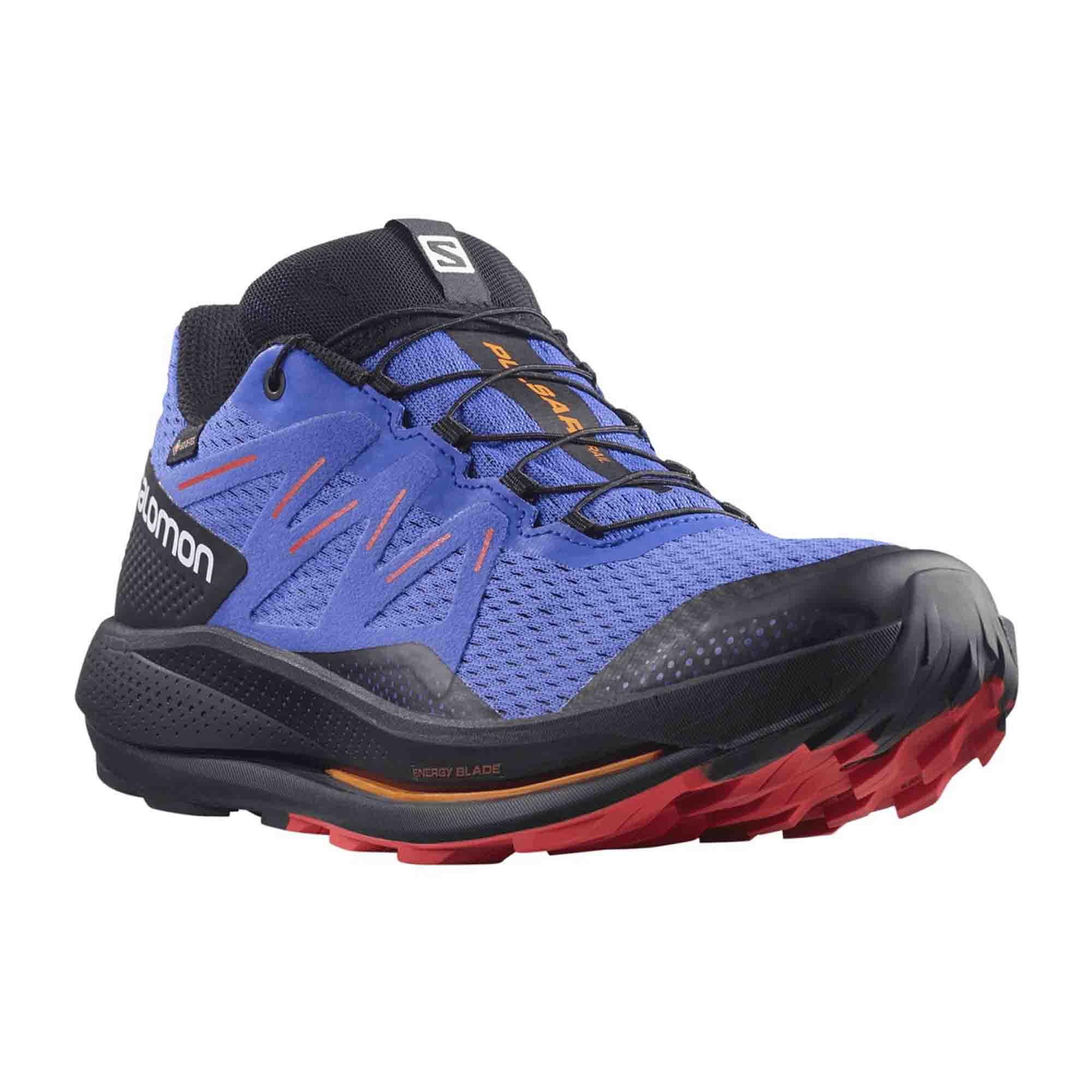 Salomon Pulsar Trail GTX for men, blue, shoes