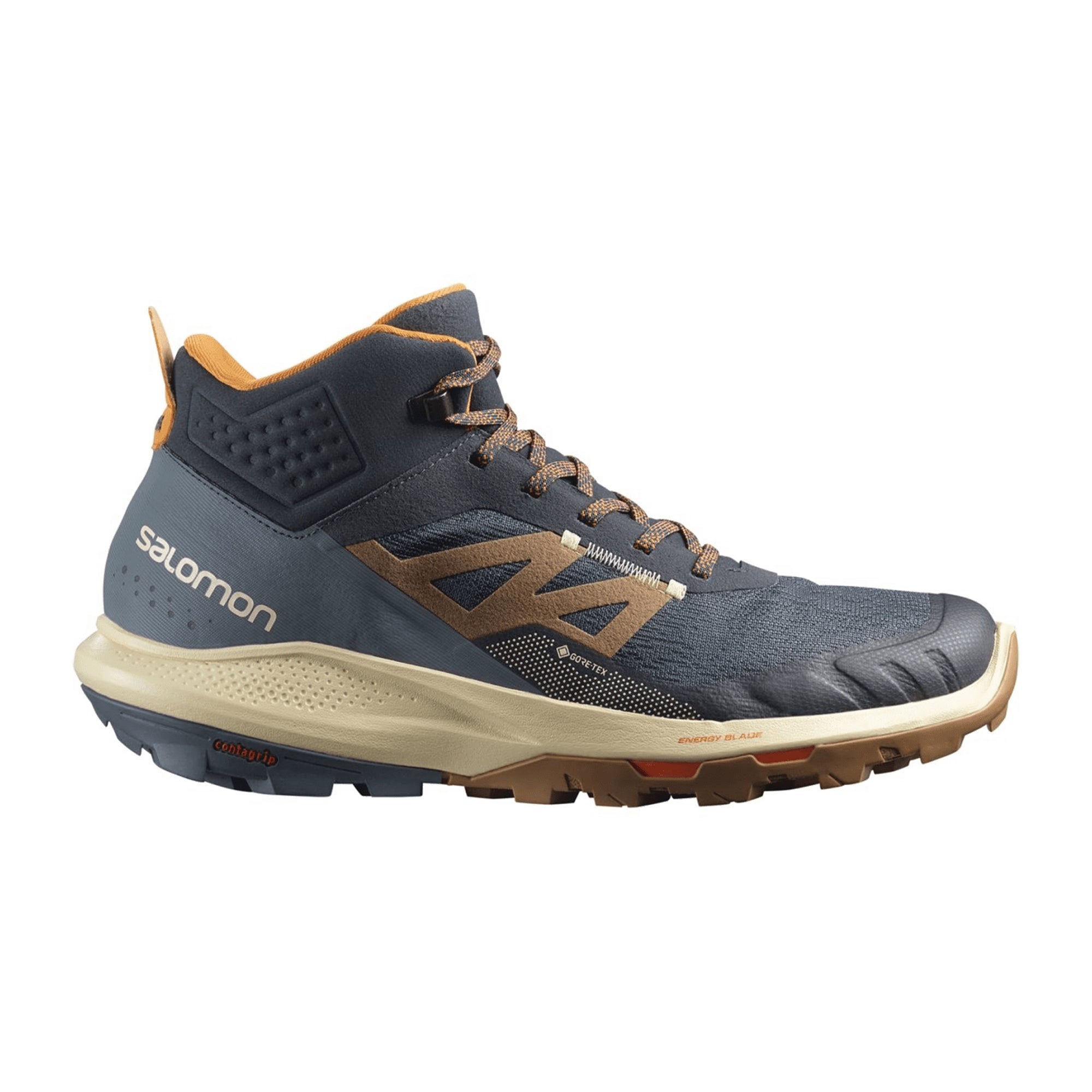 Salomon shoes OUTpulse Mid GTX for men, gray