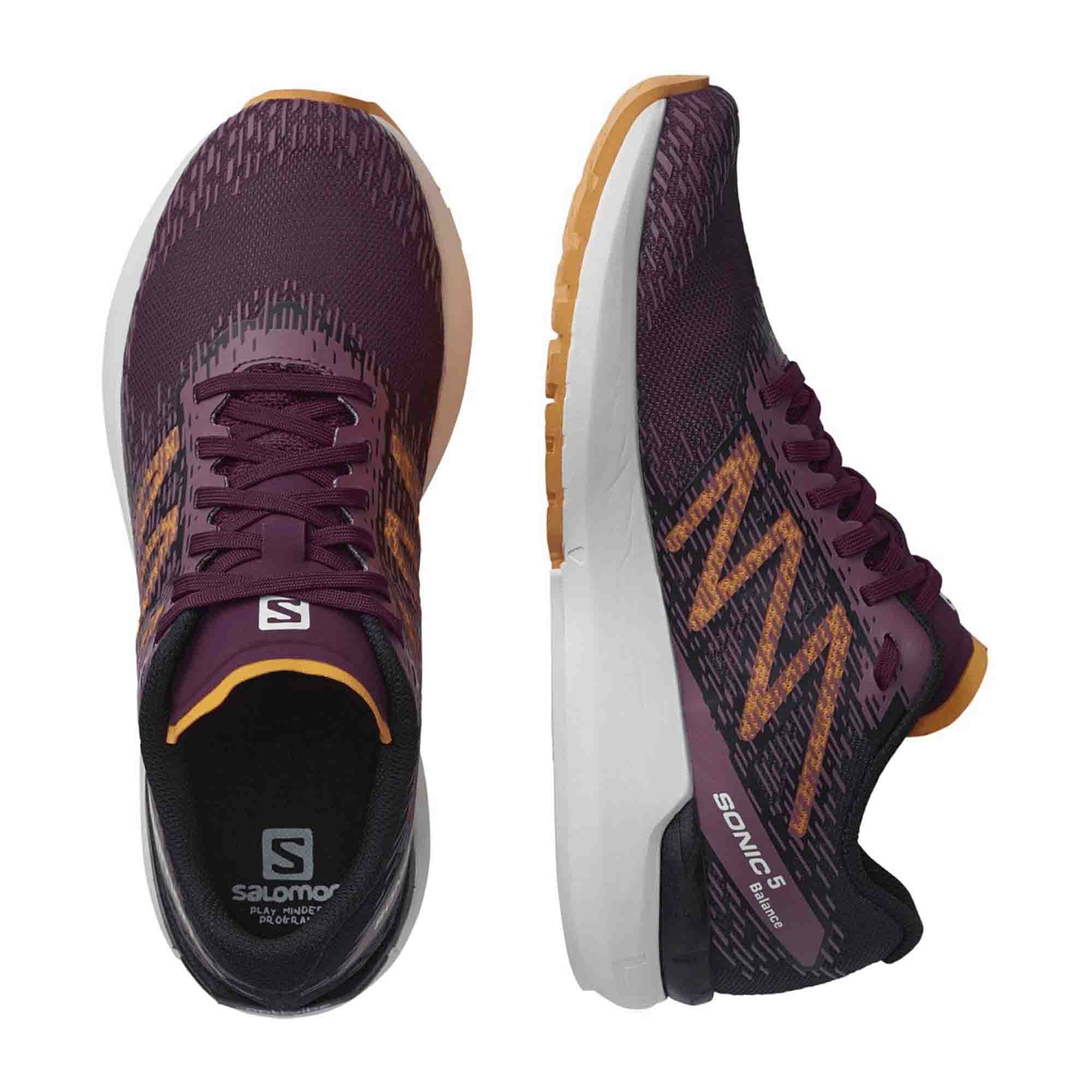 Salomon shoes SONIC 5 Balance W Grape for women, purple