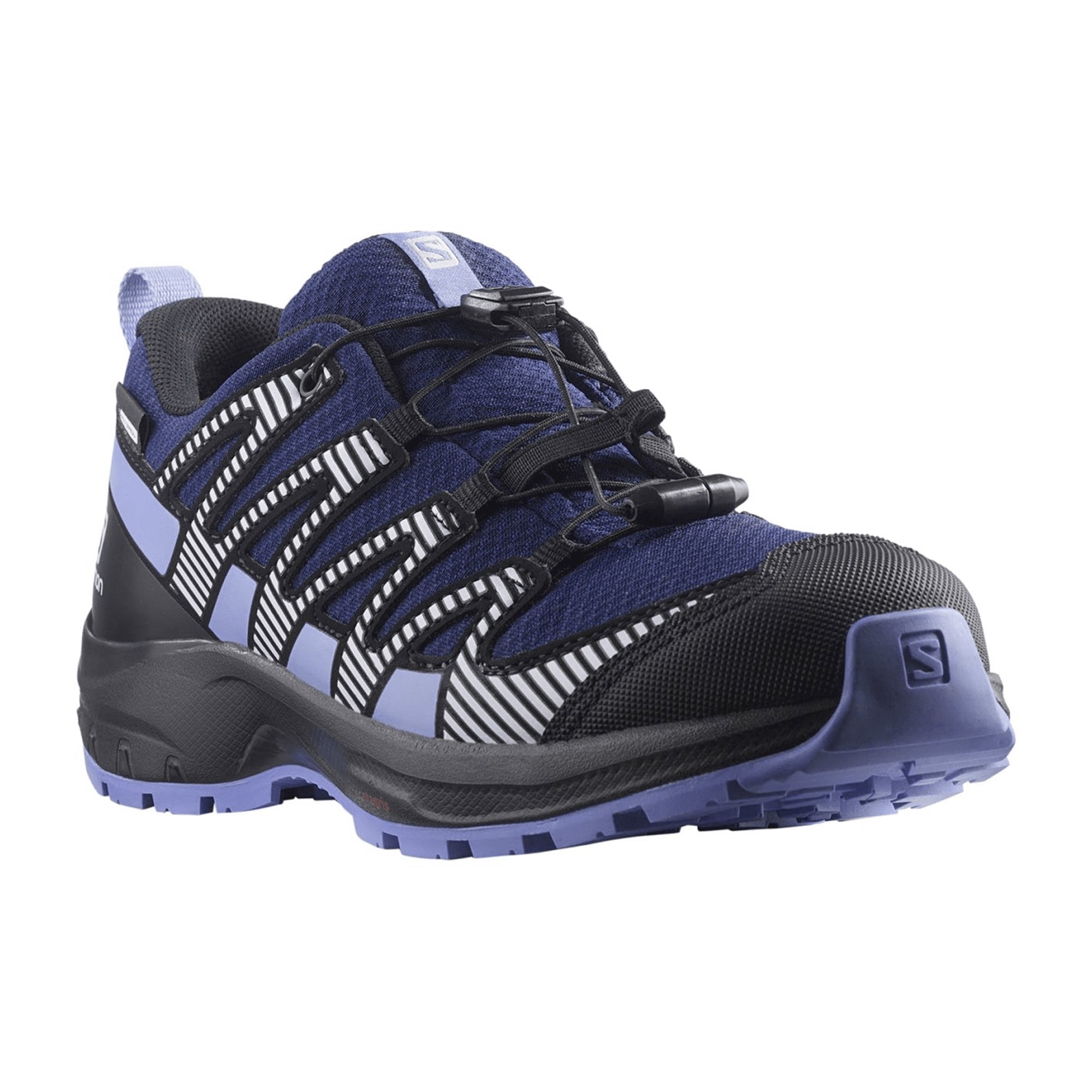 Salomon boys' outdoor shoes for children, purple