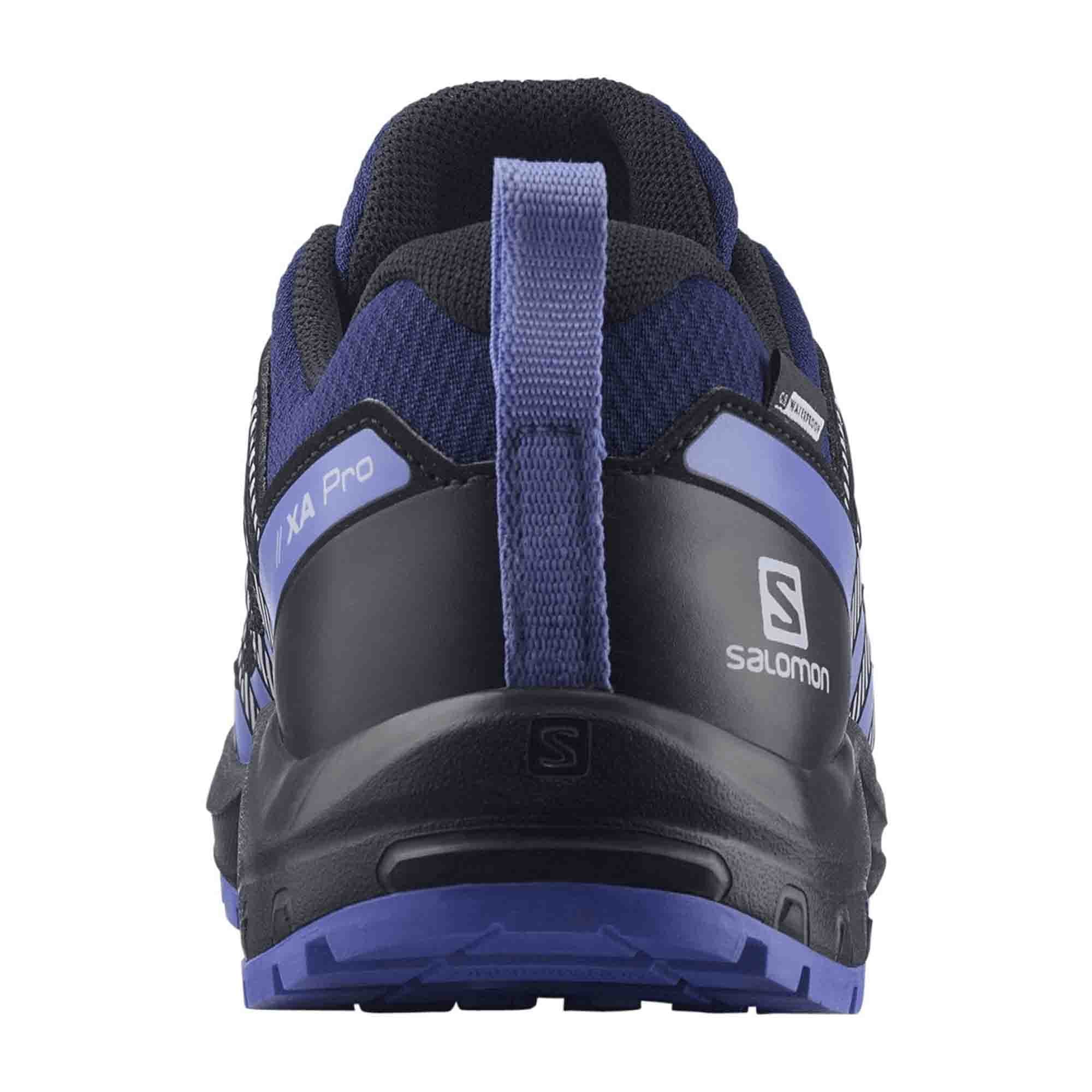 Salomon boys' outdoor shoes for children, purple