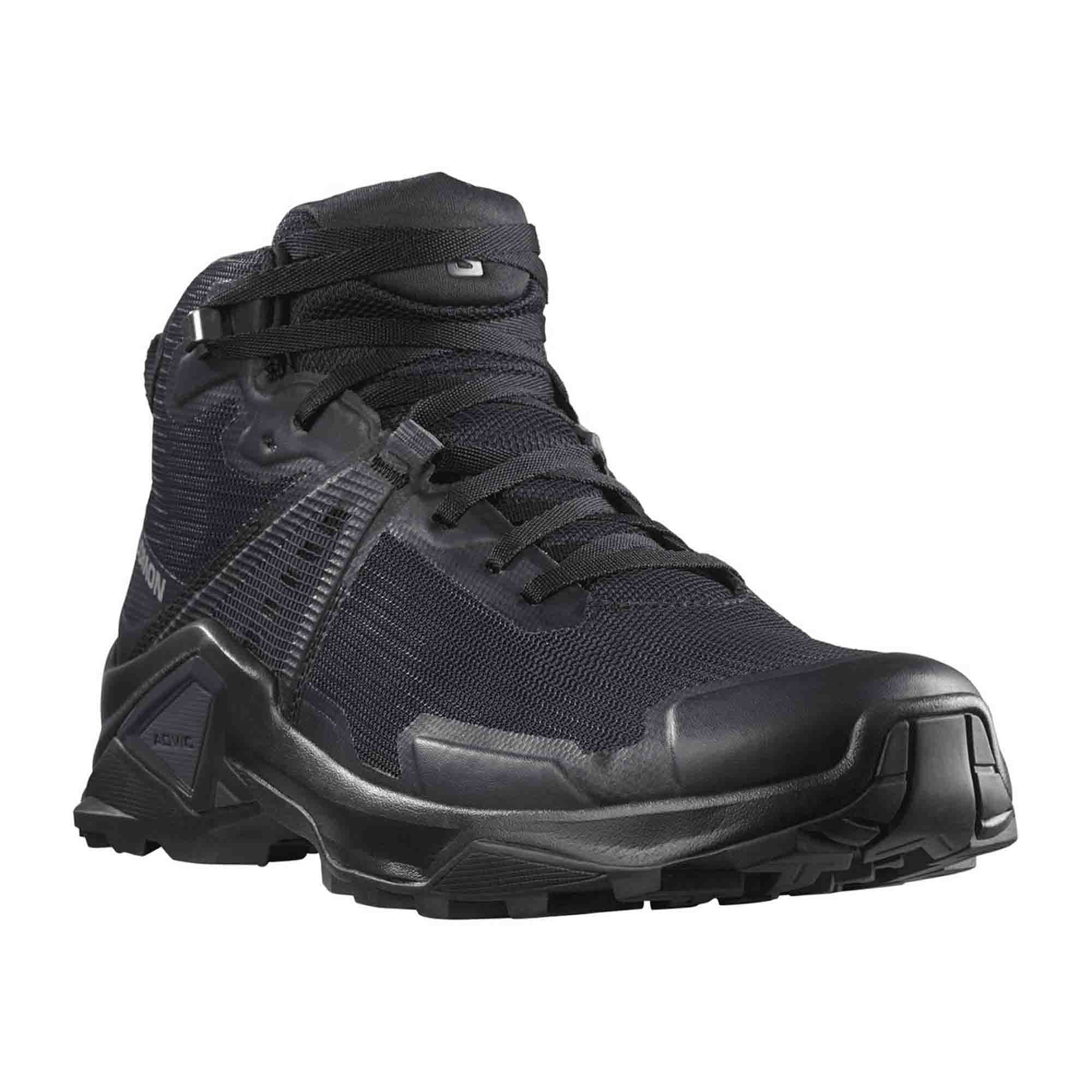 Salomon shoes X RAISE 2 MID GTX Black for men, black