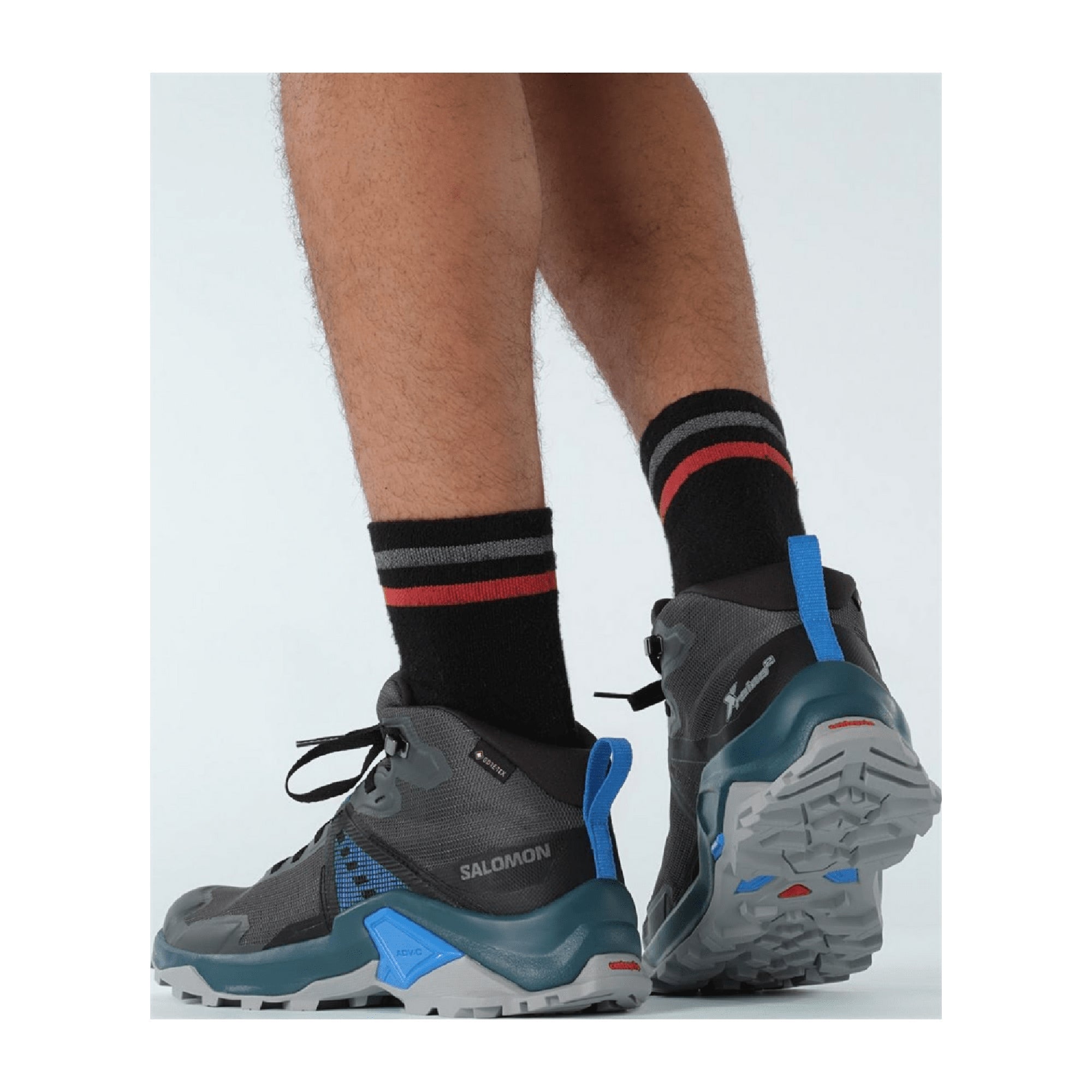 Salomon shoes X RAISE 2 MID GTX Black for men, gray - Bartel-Shop