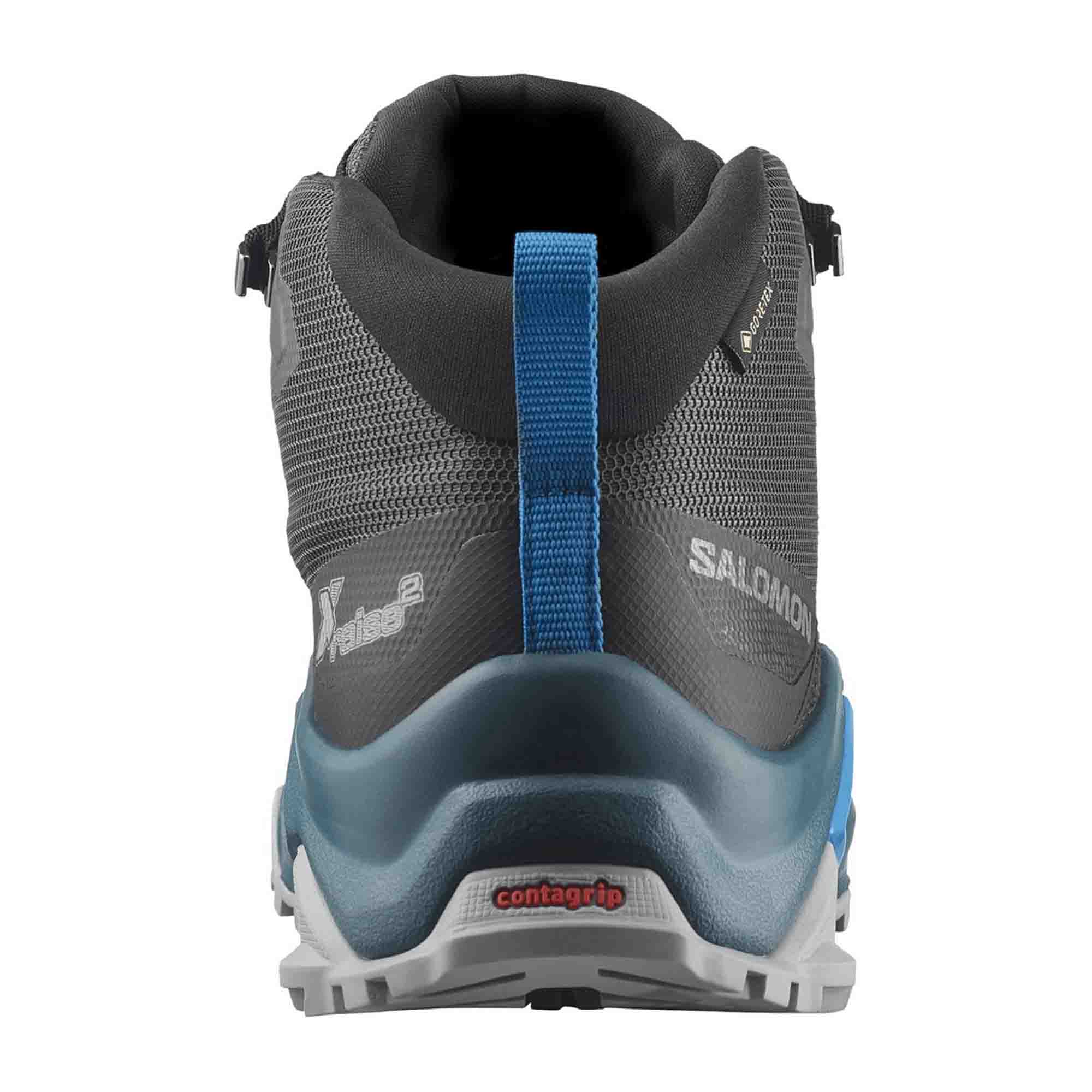 Salomon shoes X RAISE 2 MID GTX Black for men, gray - Bartel-Shop