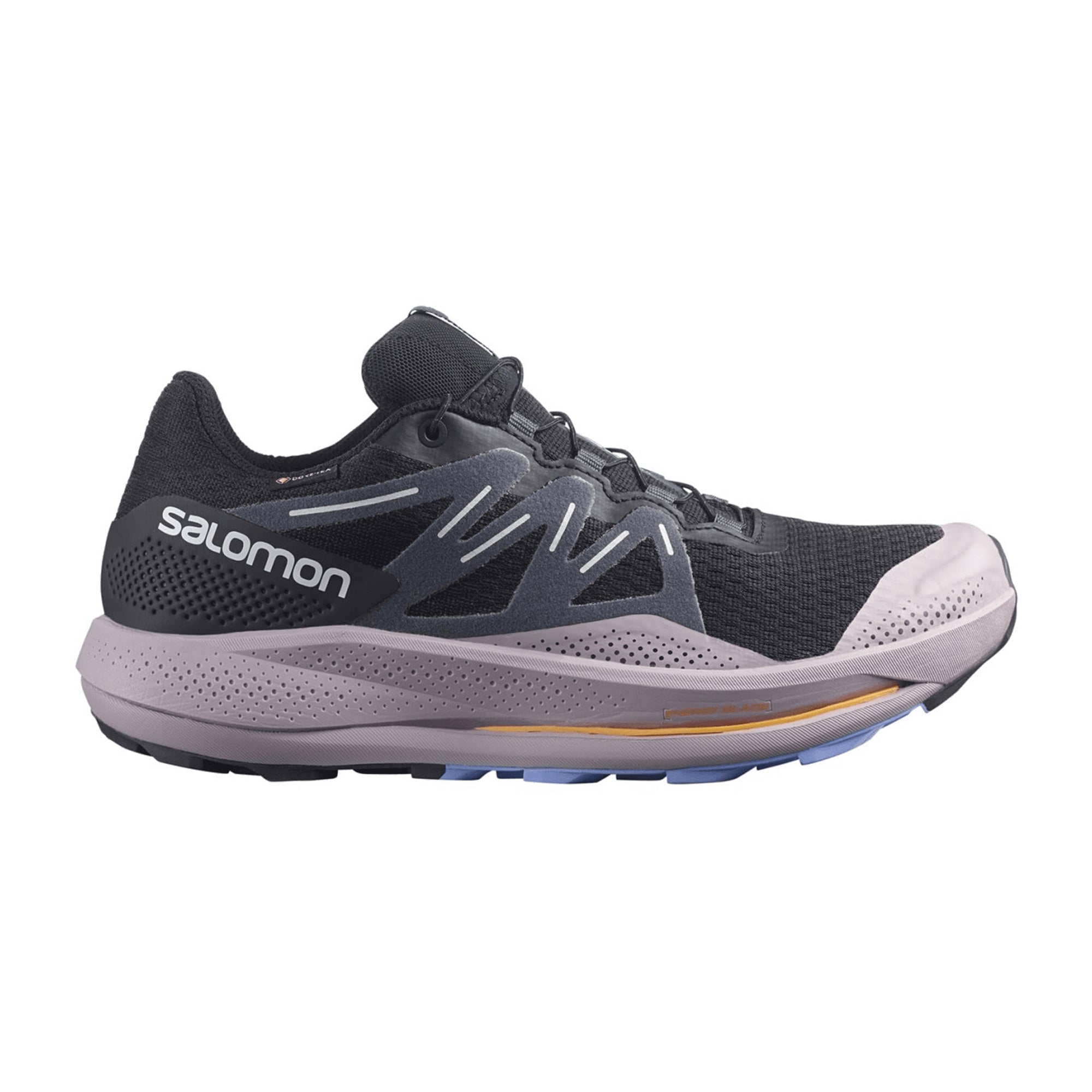 【新品タグ付き】SALOMON パールボア 24cm ブラック Salomon Pulsar Trail GTX for women, black, shoes