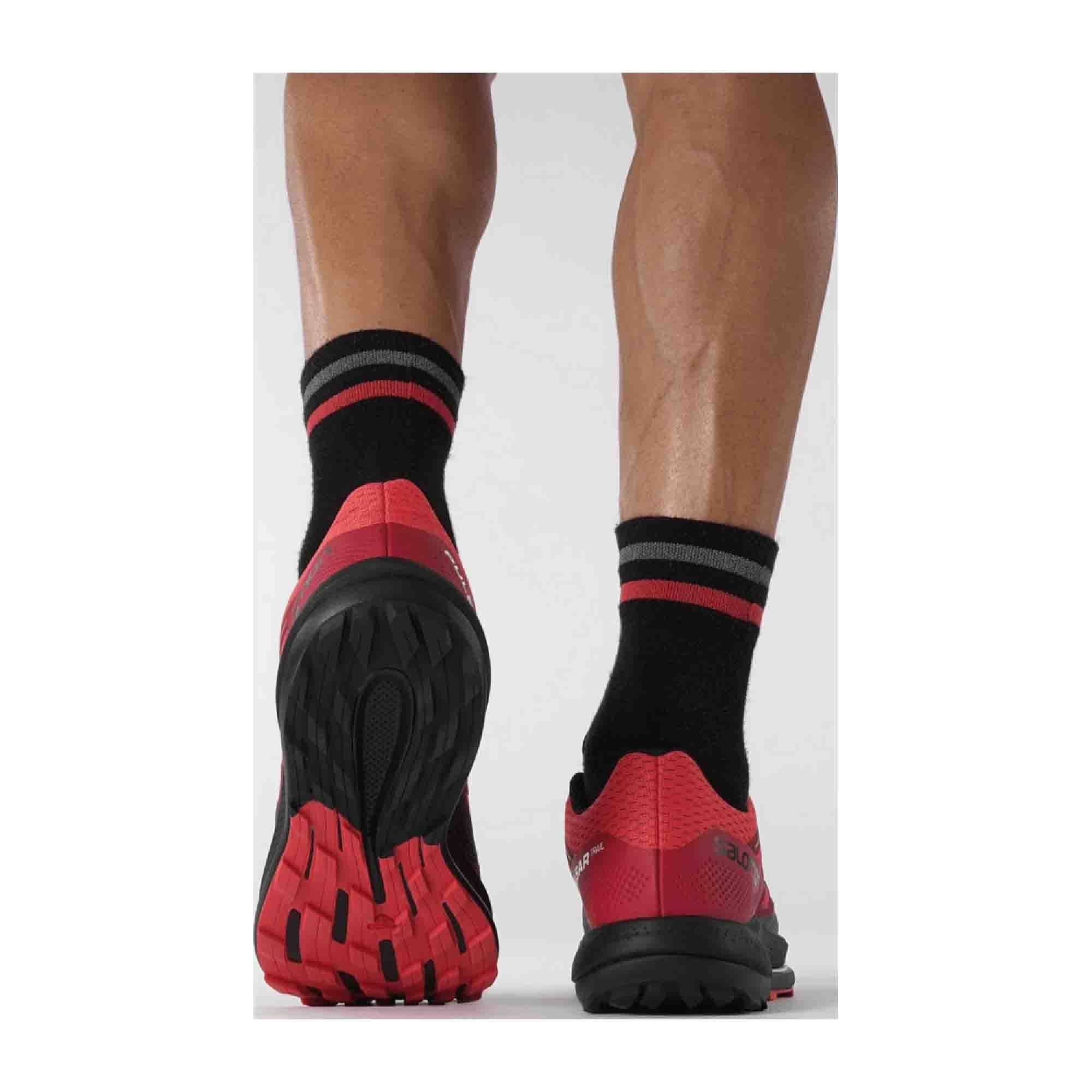 Salomon Pulsar Trail for men, red, shoes