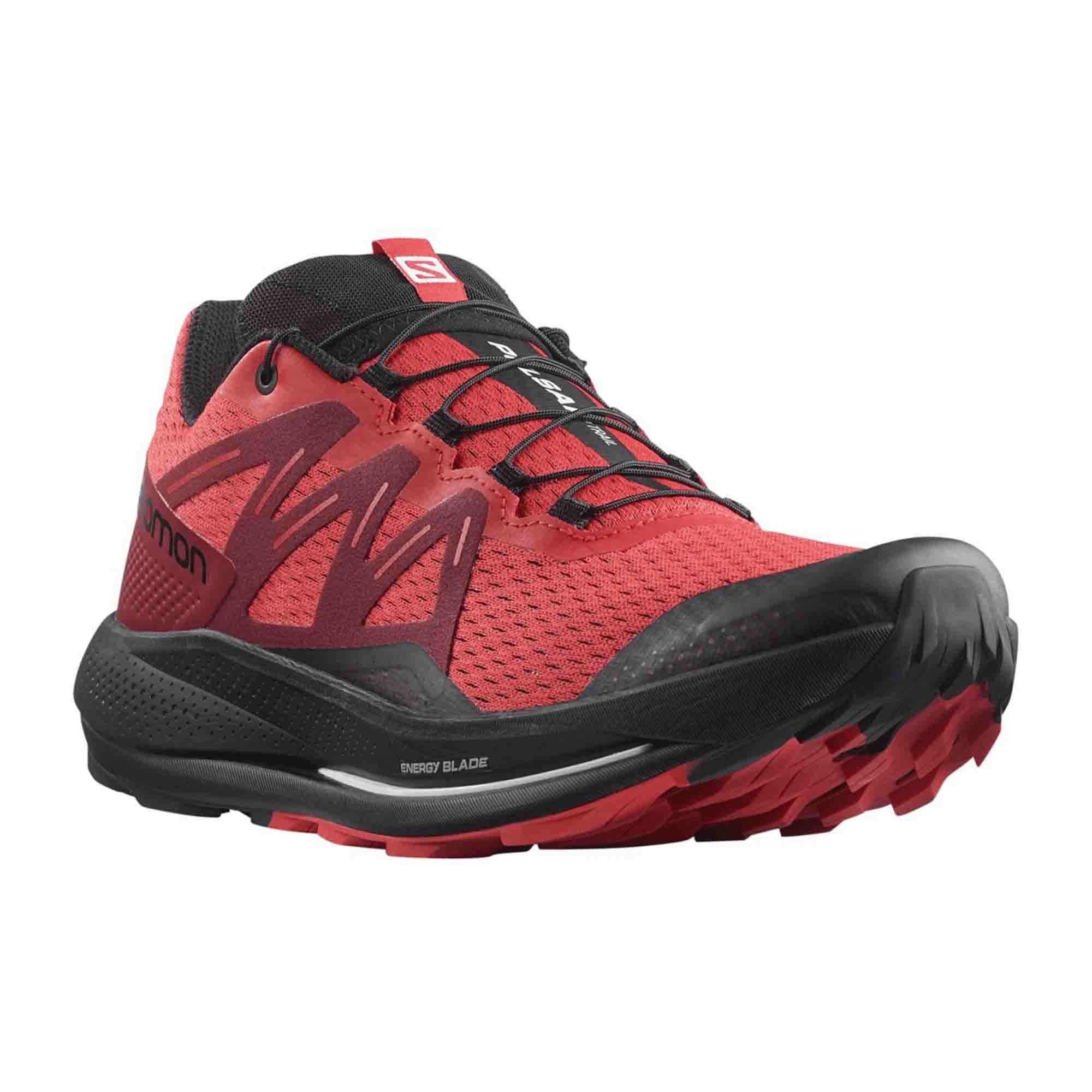 Salomon Pulsar Trail for men, red, shoes