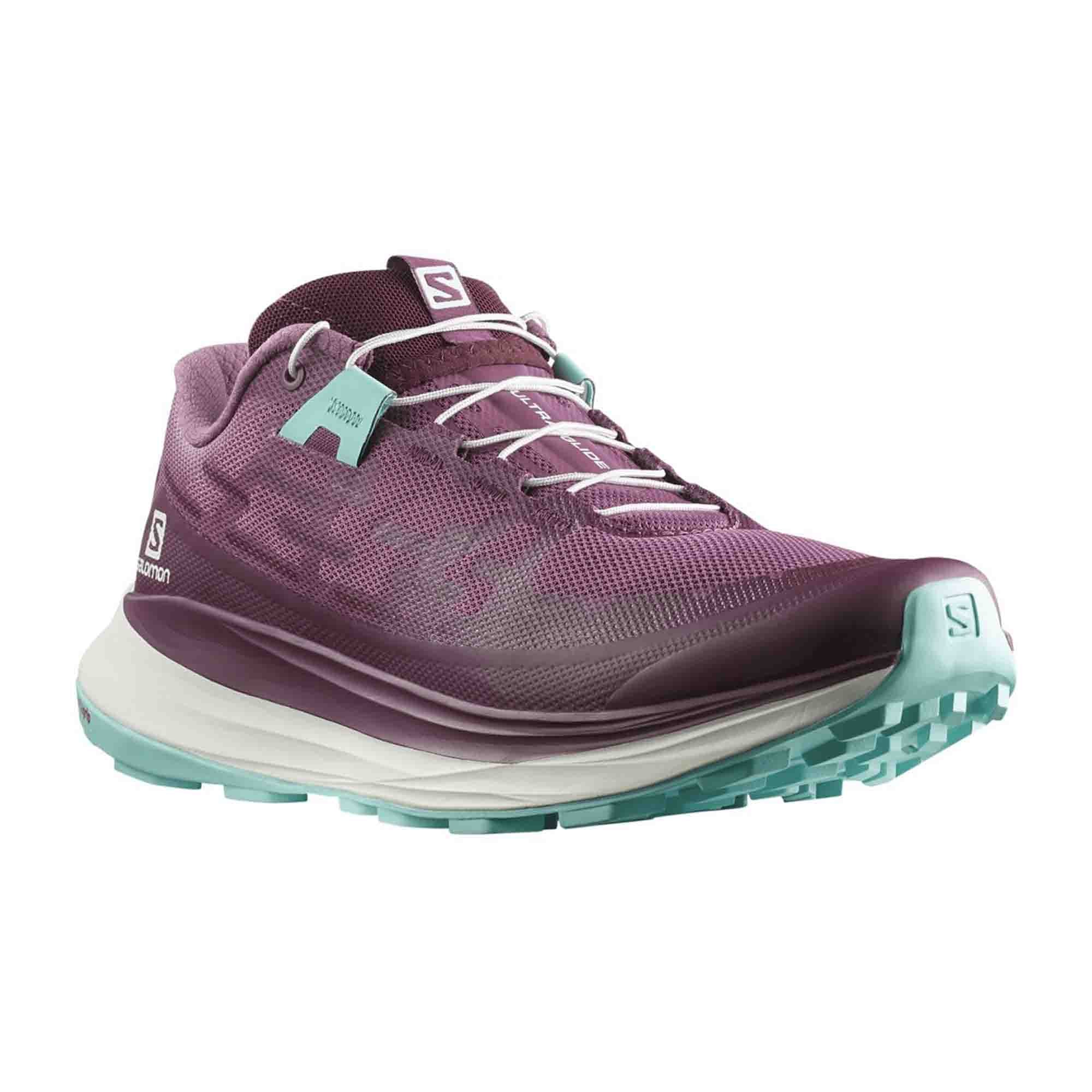 Salomon Ultra Glide for women, purple, shoes