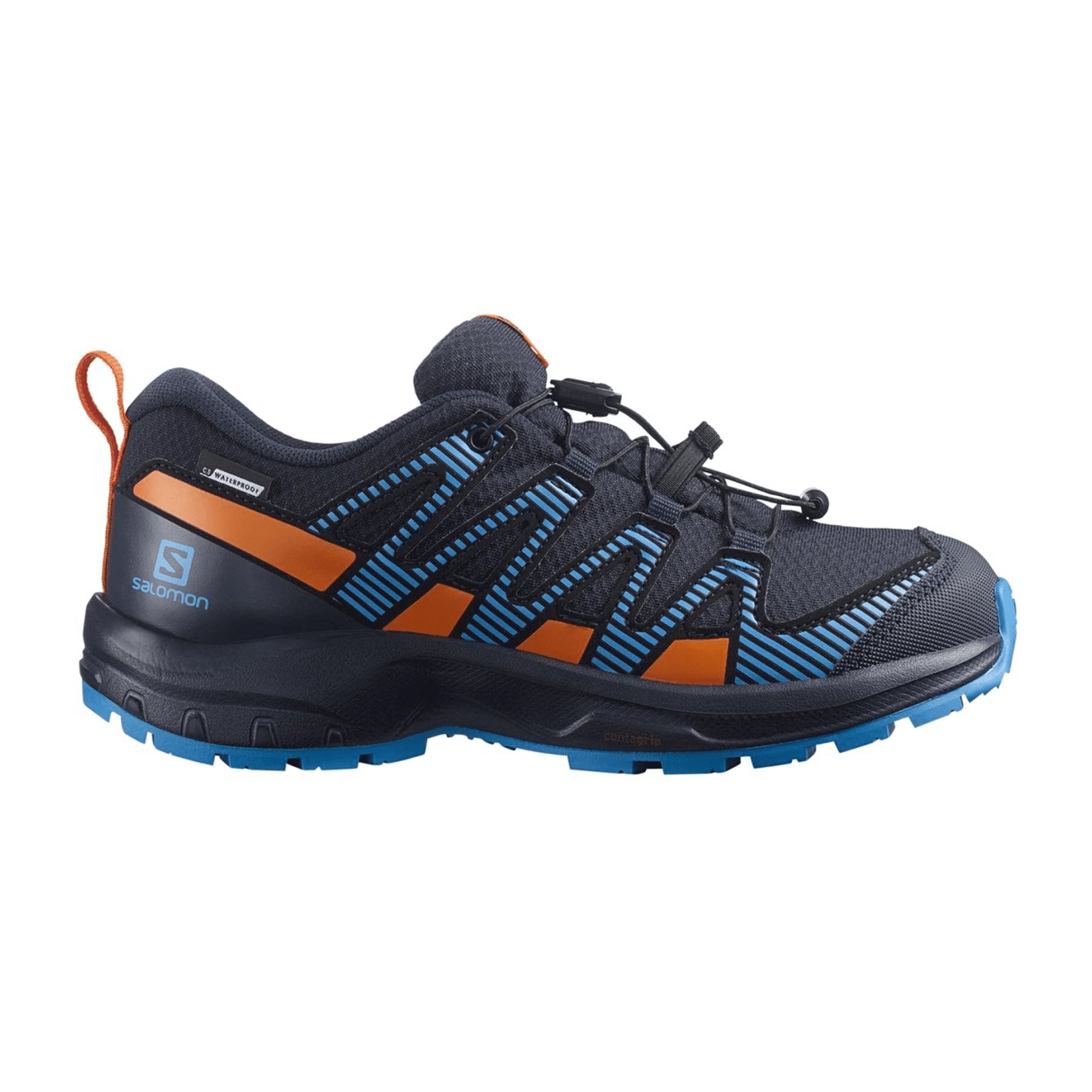 Salomon boys' outdoor shoes for children, blue