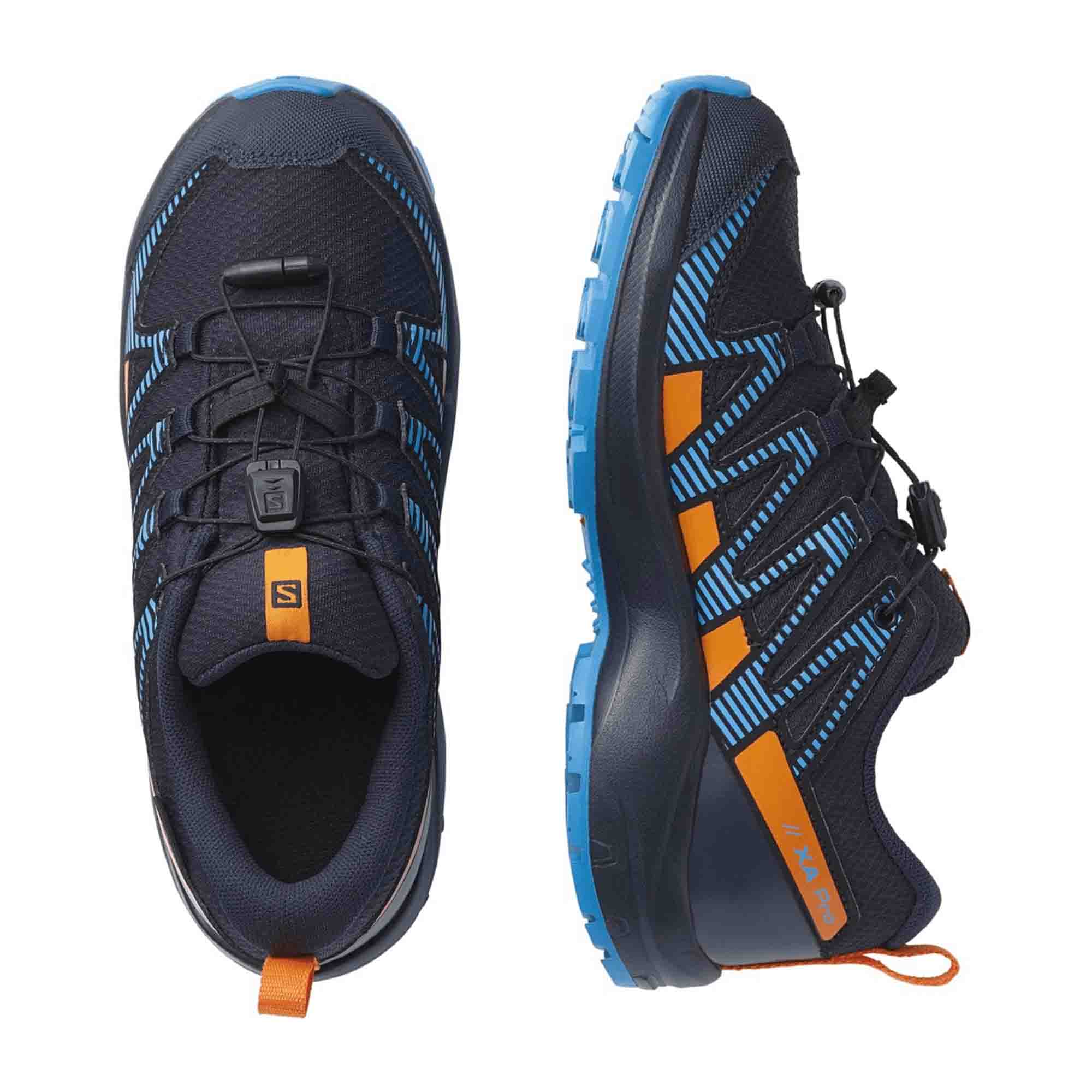 Salomon boys' outdoor shoes for children, blue