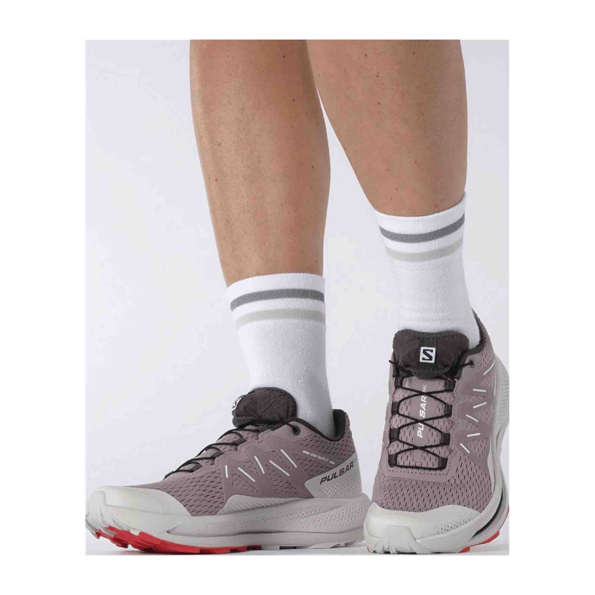 Salomon PULSAR TRAIL W Quail for women, purple, shoes