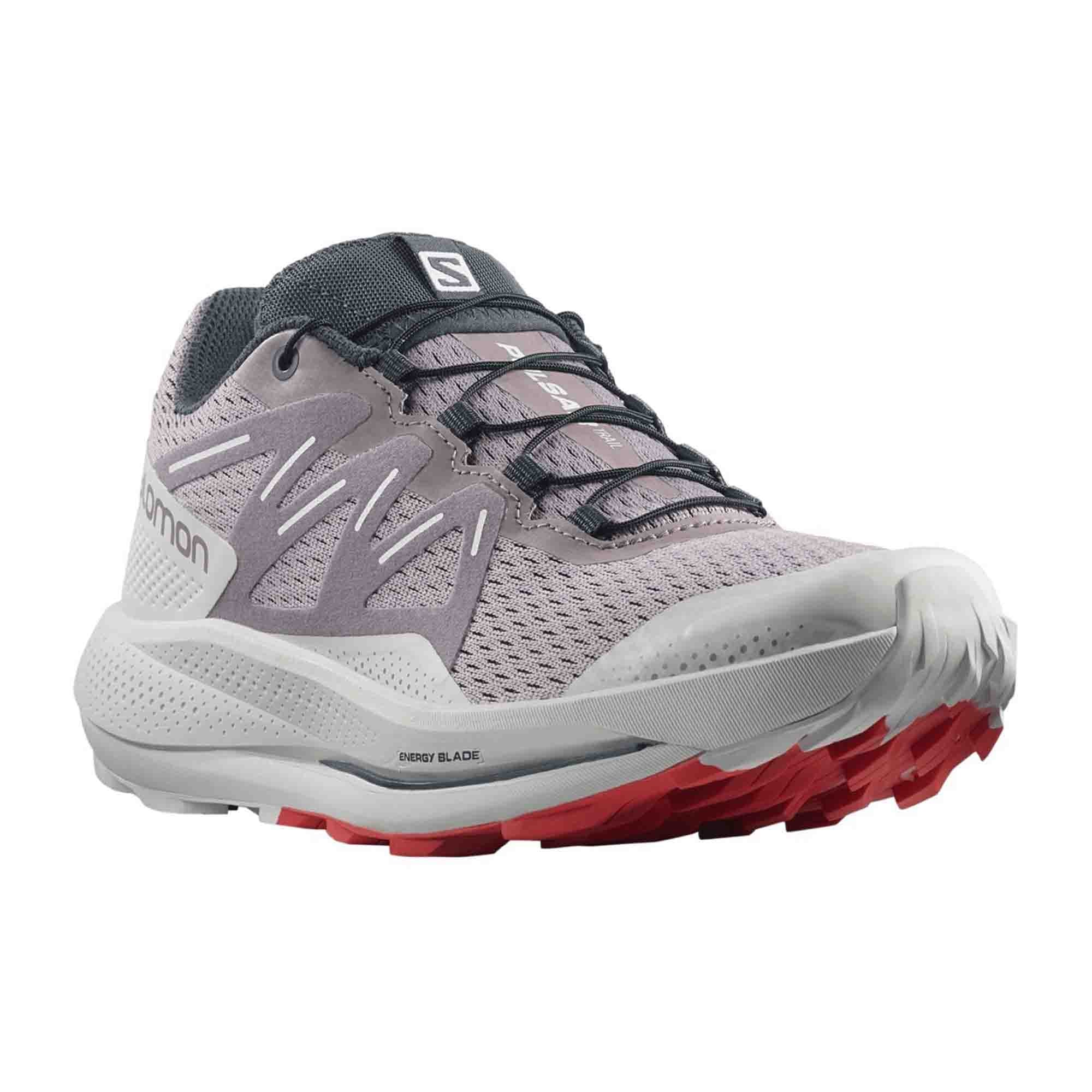 Salomon PULSAR TRAIL W Quail for women, purple, shoes