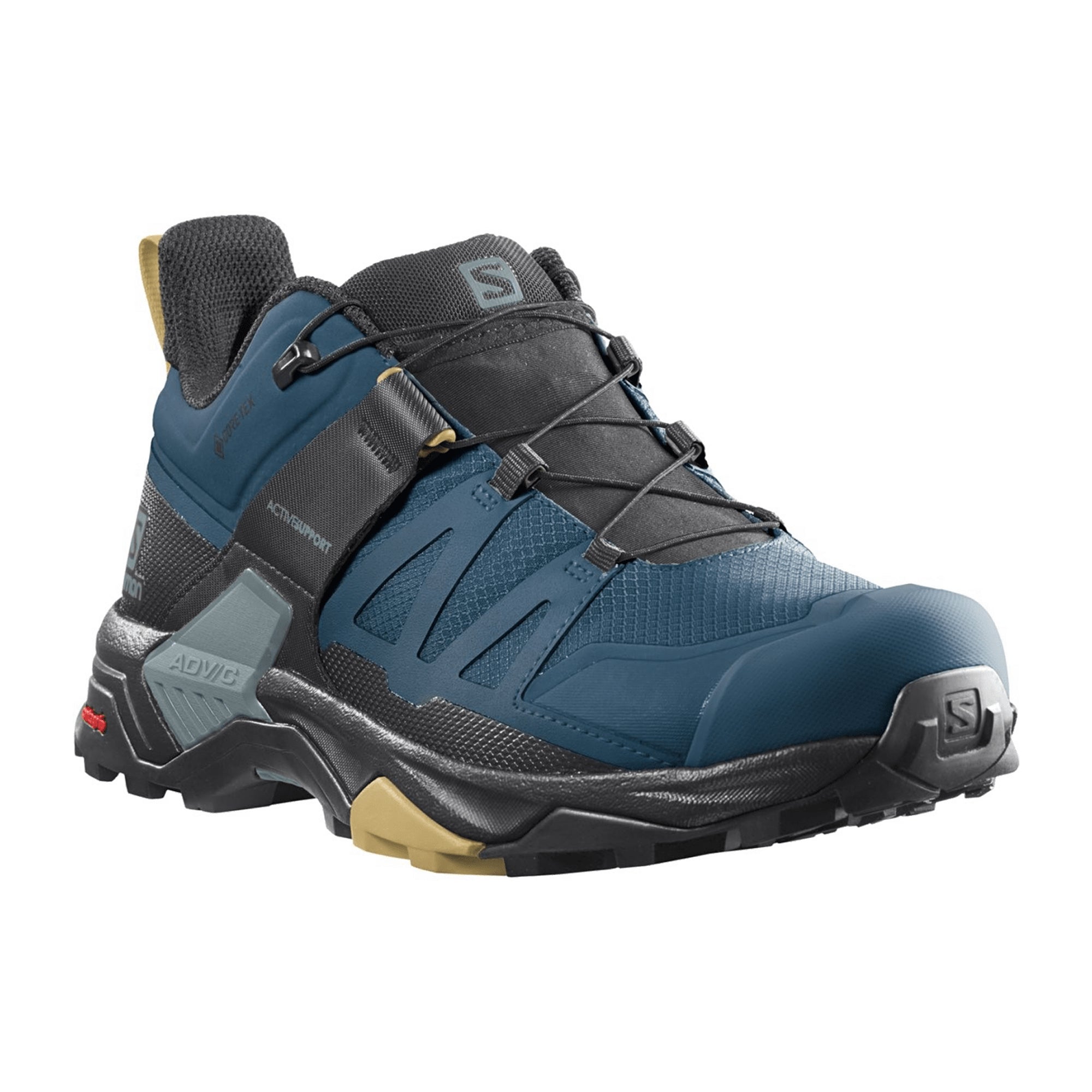 Salomon X Ultra 4 GTX for men, turquoise, shoes