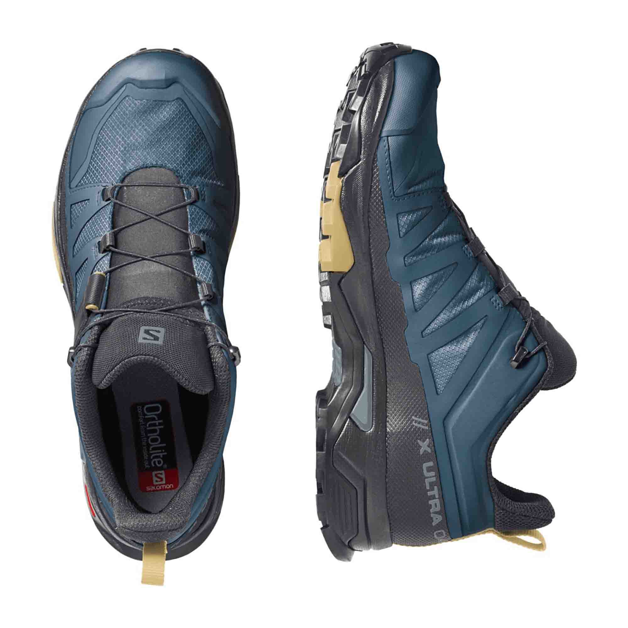 Salomon X Ultra 4 GTX for men, turquoise, shoes